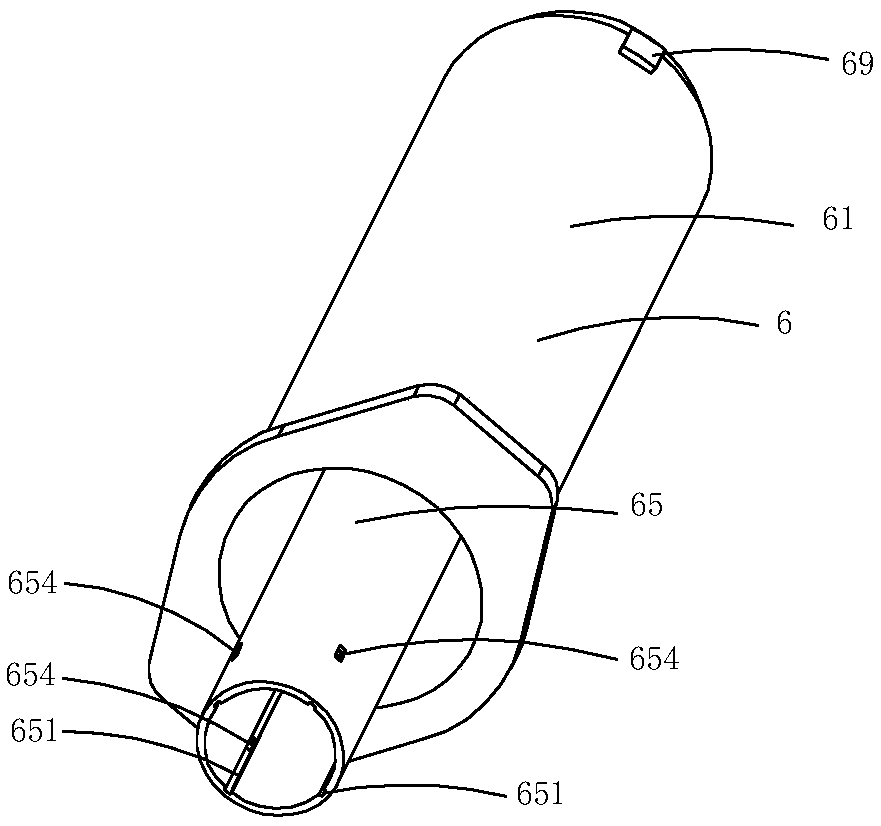 Conversion tube of medical injection device for preventing maloperation