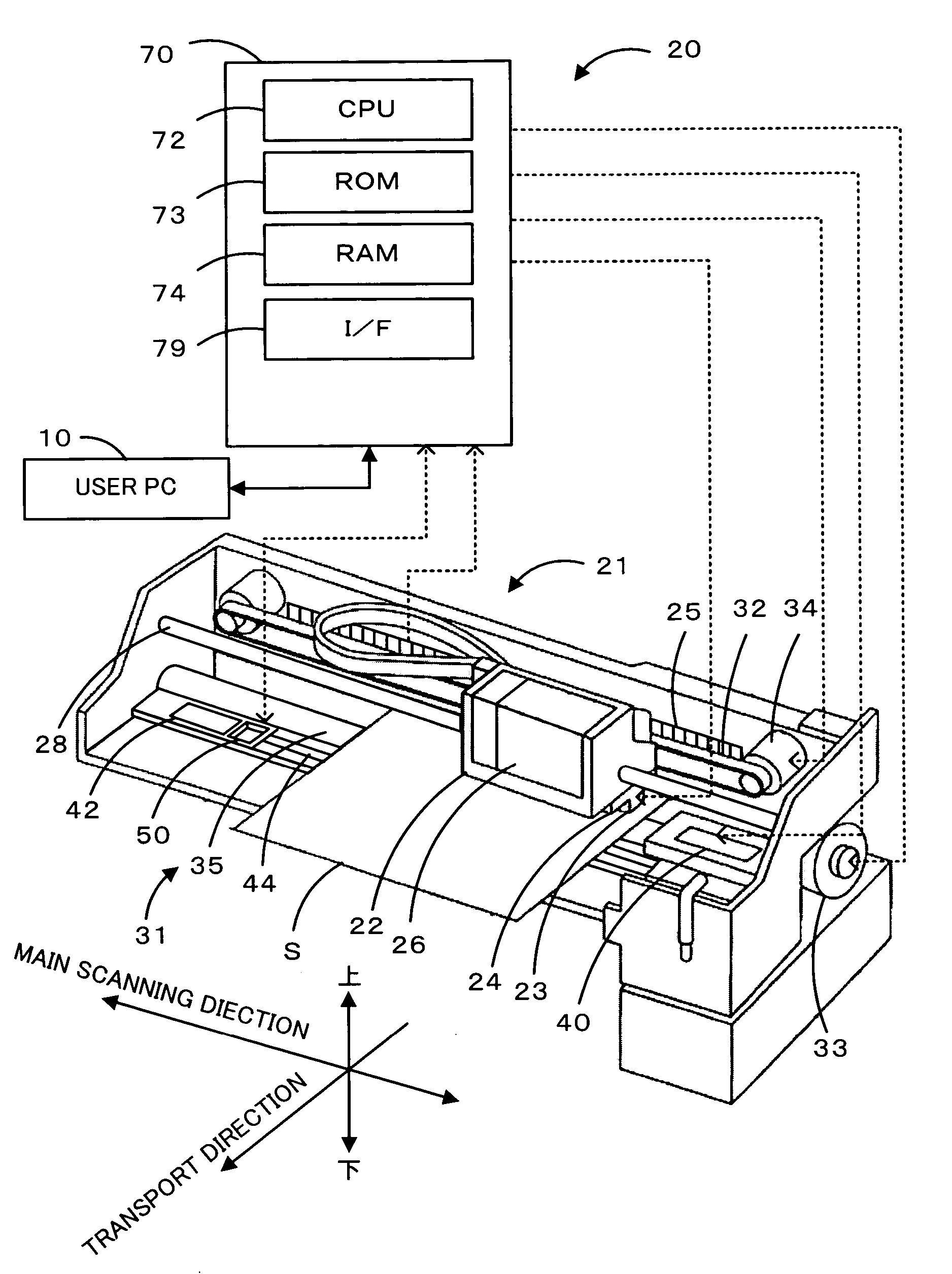 Print head check method and image forming apparatus