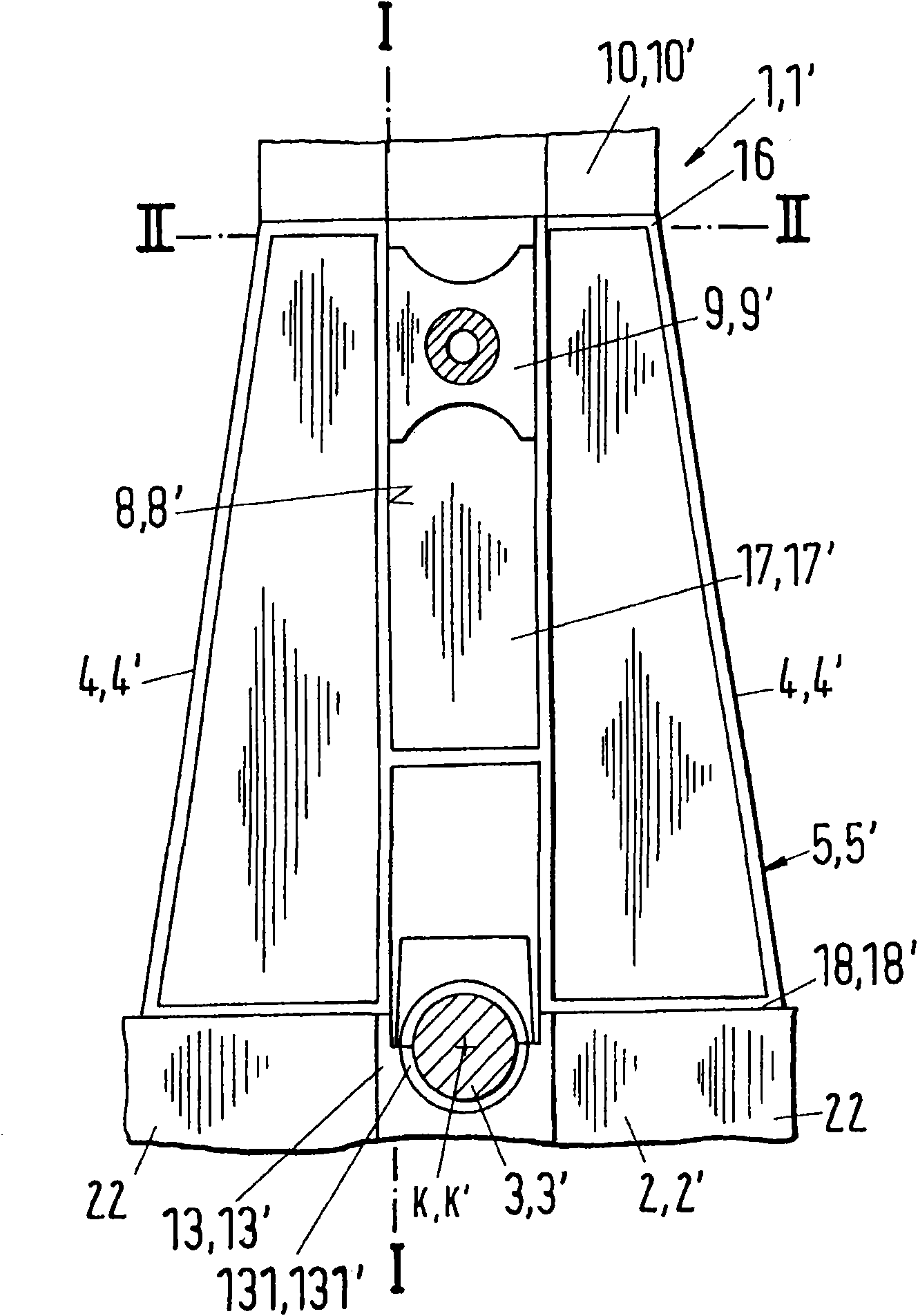 Large crosshead diesel engine