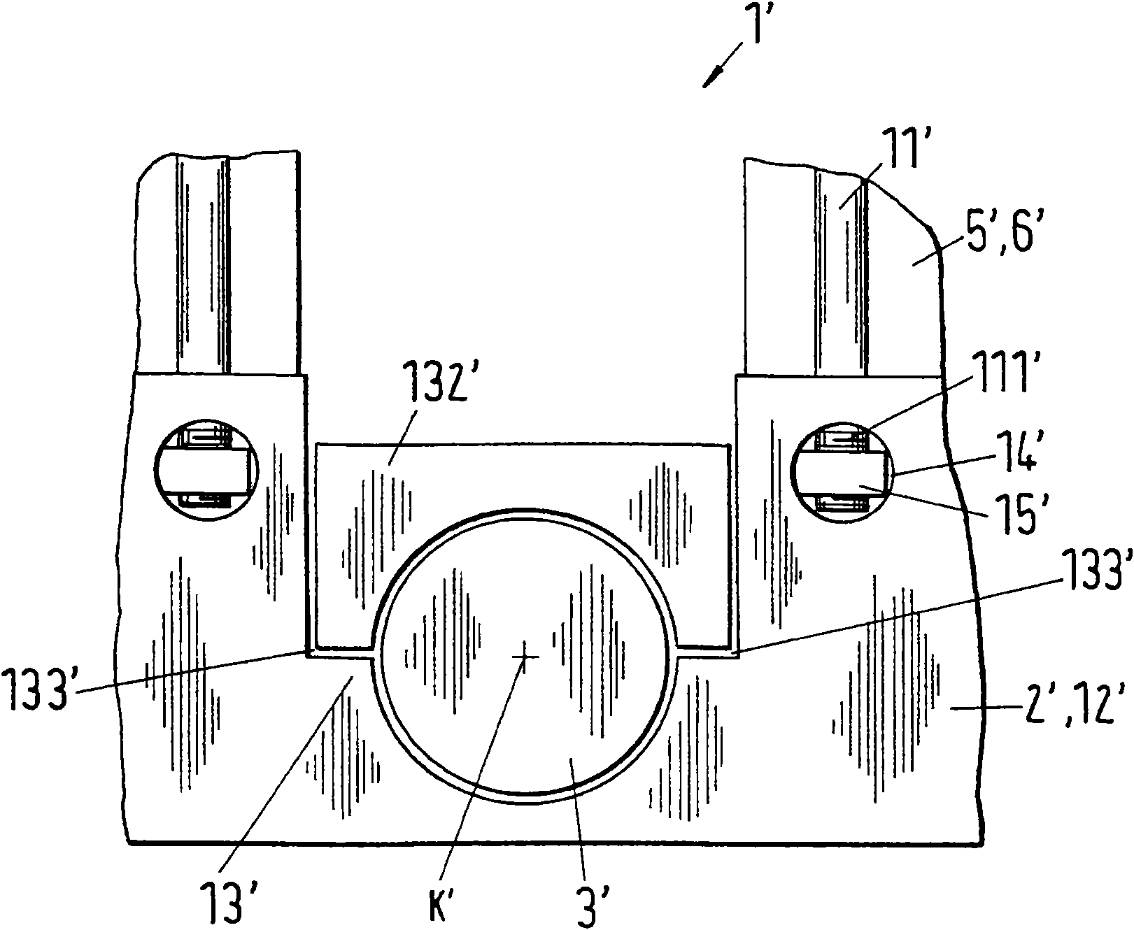 Large crosshead diesel engine