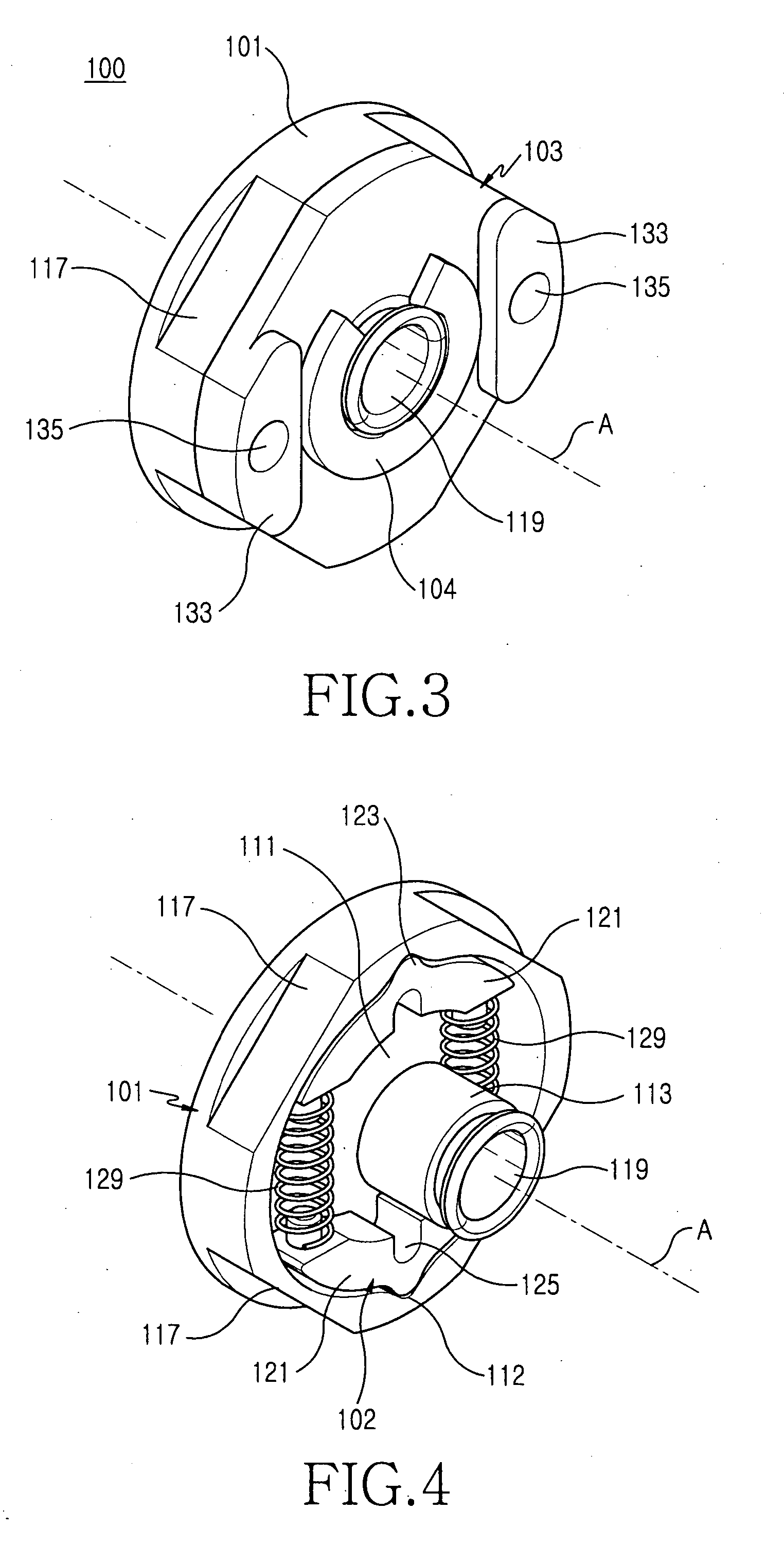 Hinge device for portable terminal and portable terminal having the same