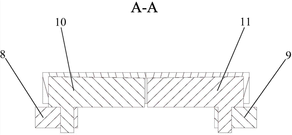 Double-swing-door device and refrigerator