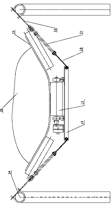 Automatic spraying-control device for coal-conveying belt in mine shaft