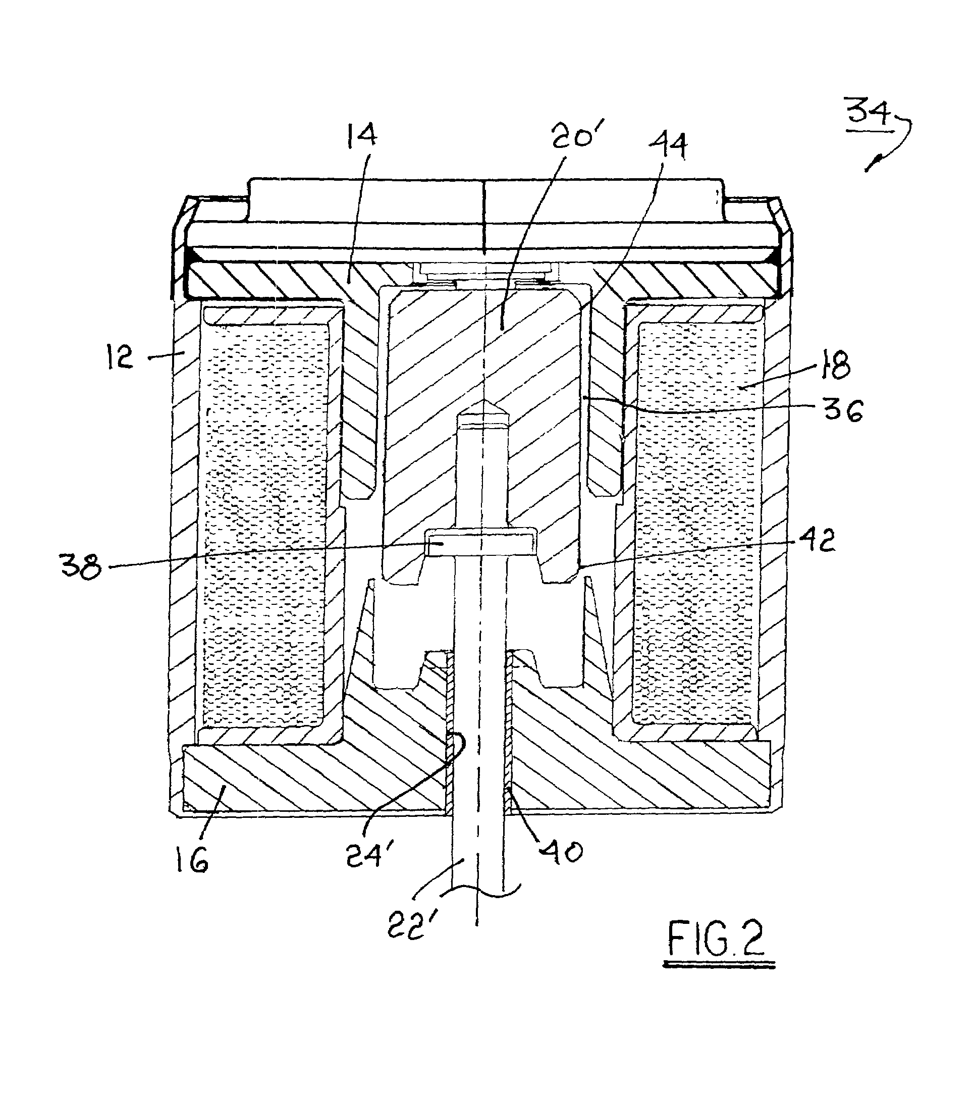Sleeveless solenoid for a linear actuator