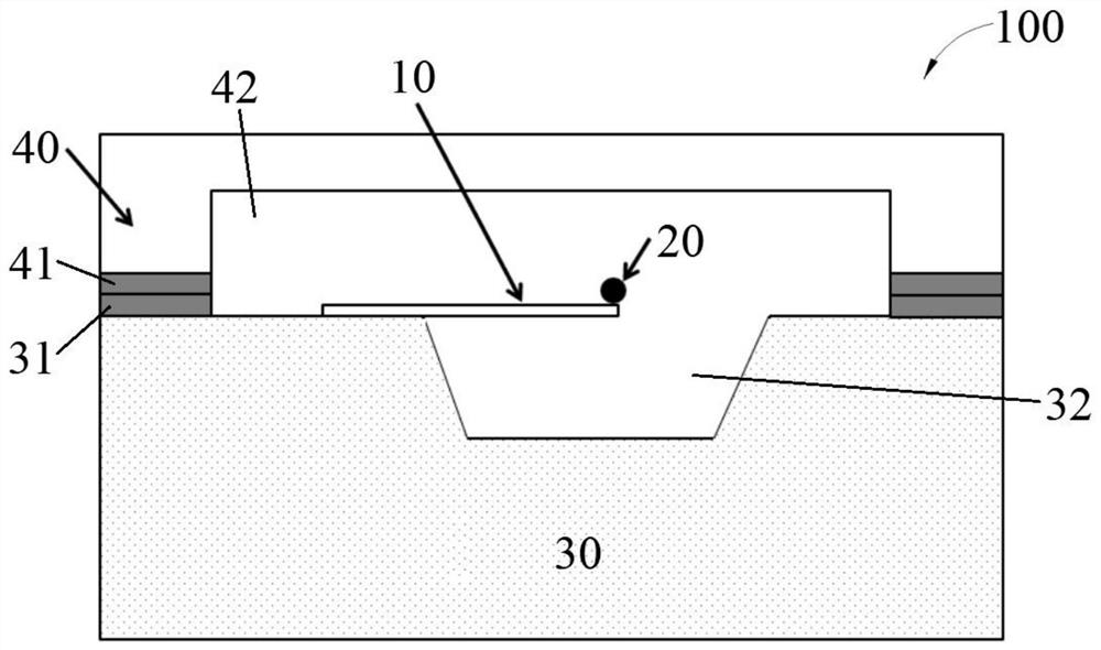 Magnetic cantilever beam sensor, manufacturing method thereof, measuring device and imaging system