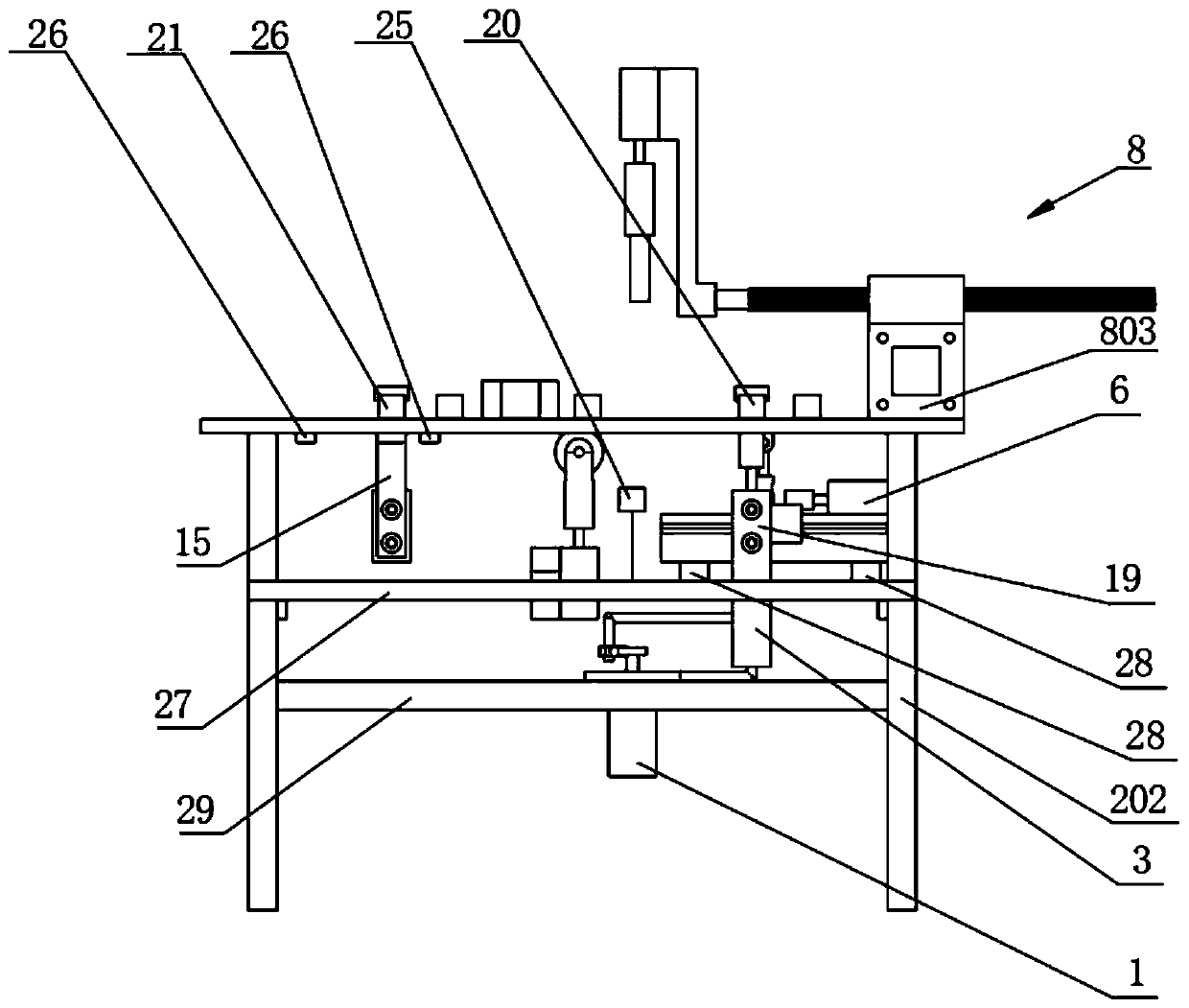 Boning device and technology for chicken feet