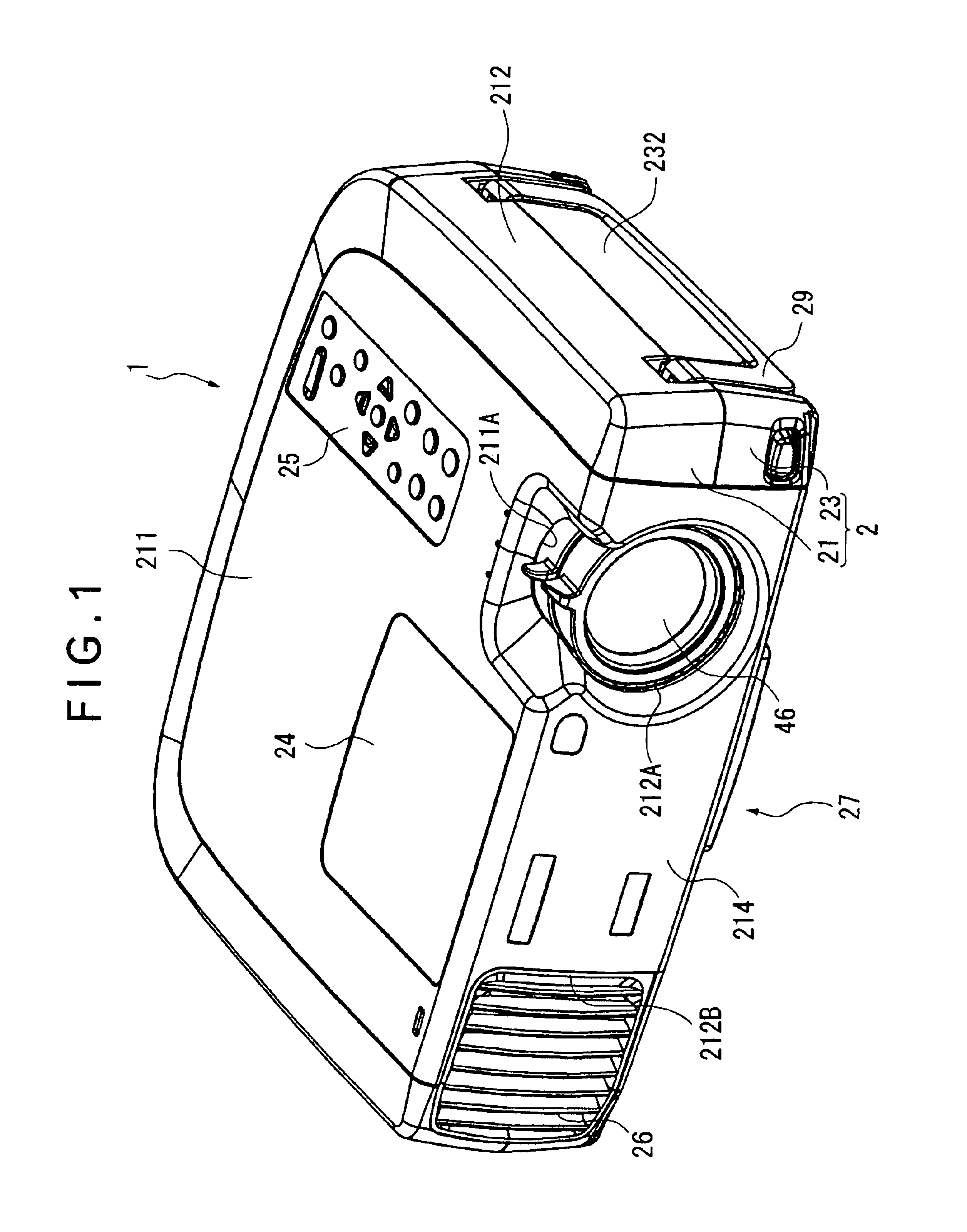 Cooler for electro optic device and projector