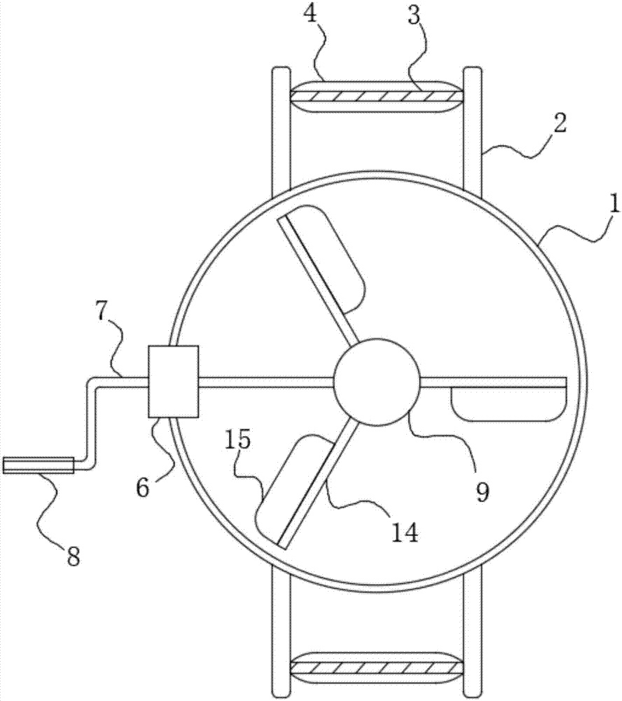 Lifting feeding device for food processing