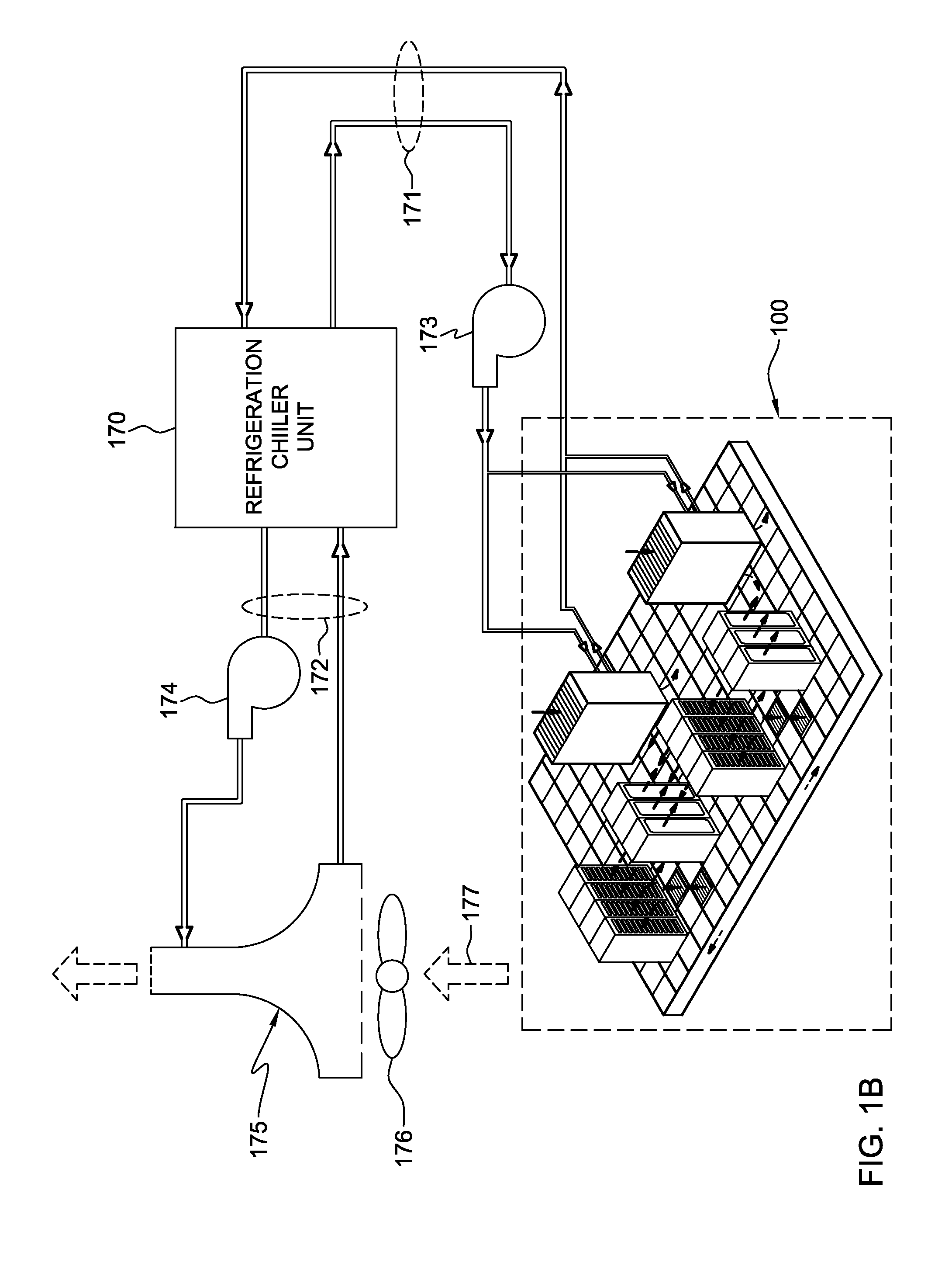 Ground-based heat sink facilitating electronic system cooling