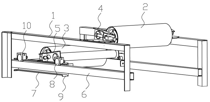 Belt storage device of underground coal mine bet conveyor