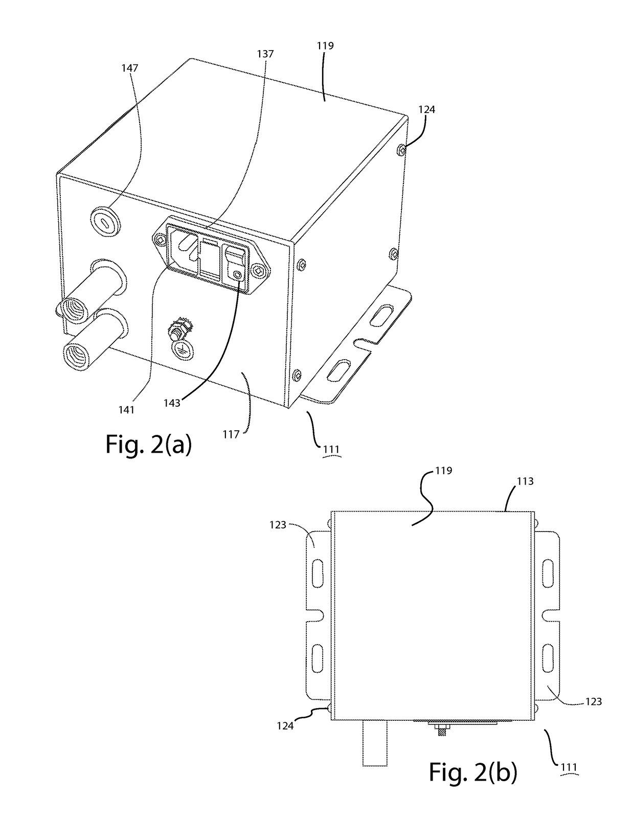 High-voltage, alternating current power supply