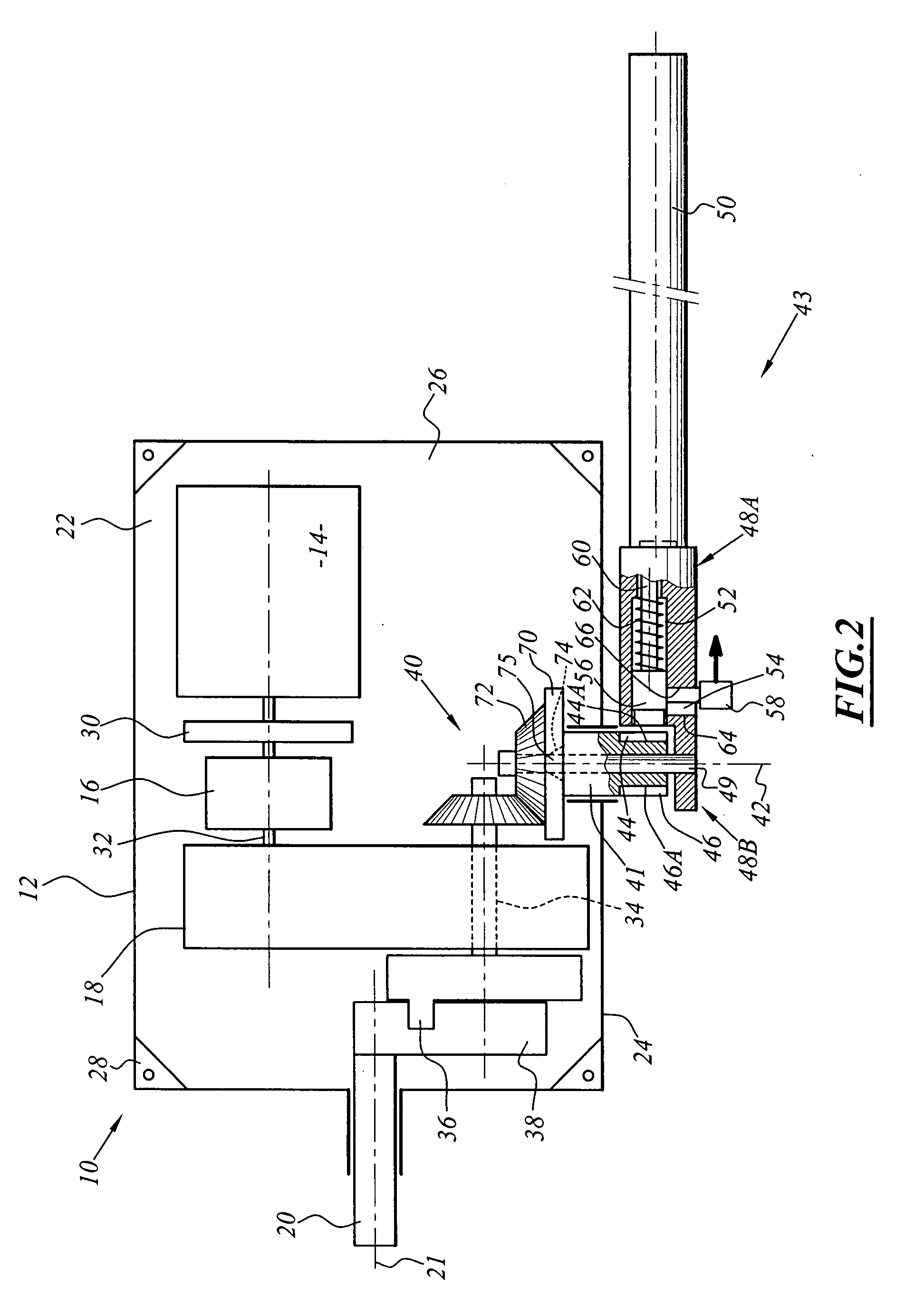 Switch points maneuvering device with manual control