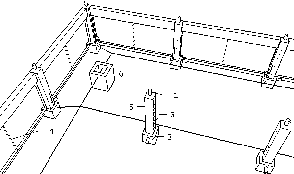 Underground building periphery water pressure distribution active control system