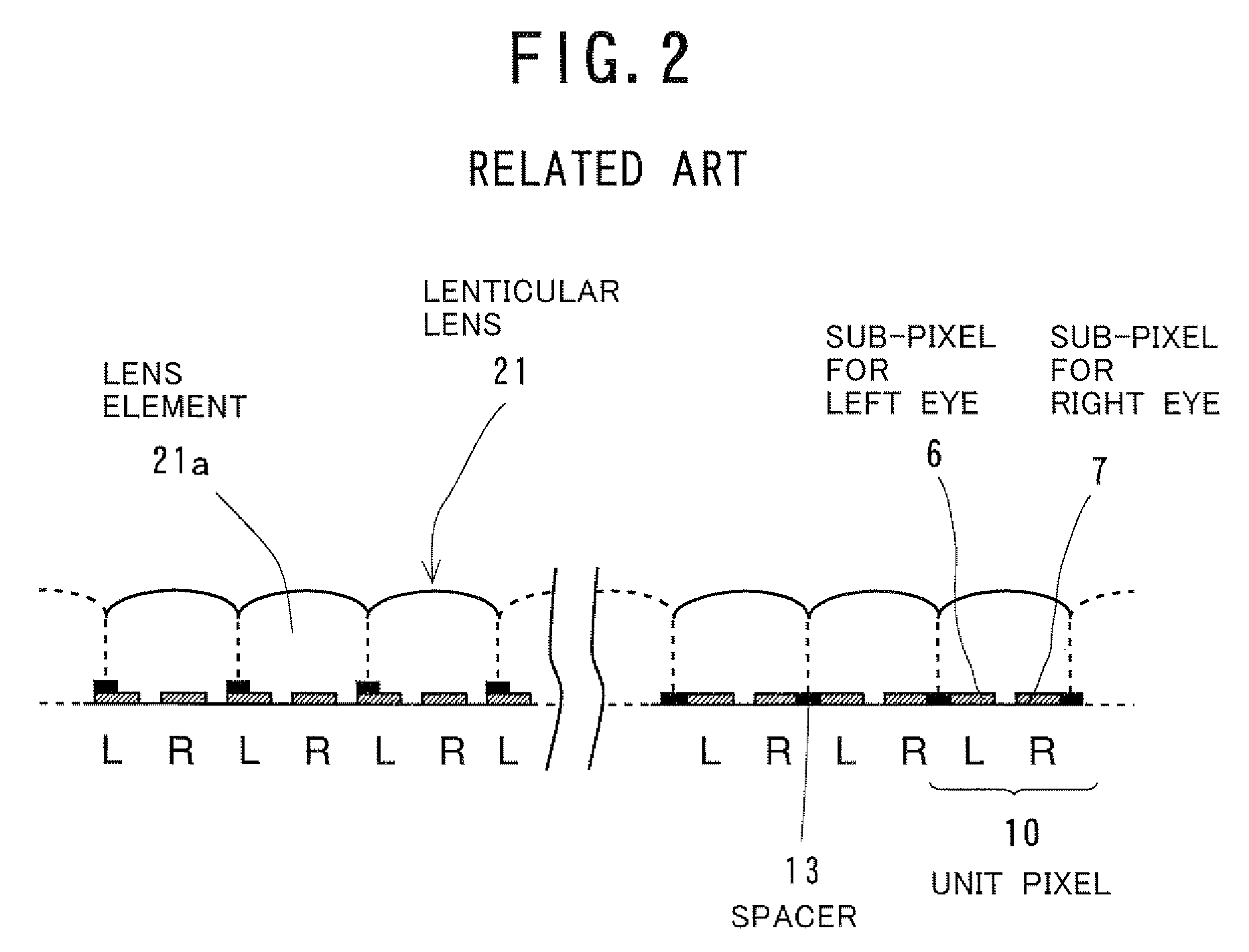 Display device and terminal unit using the same