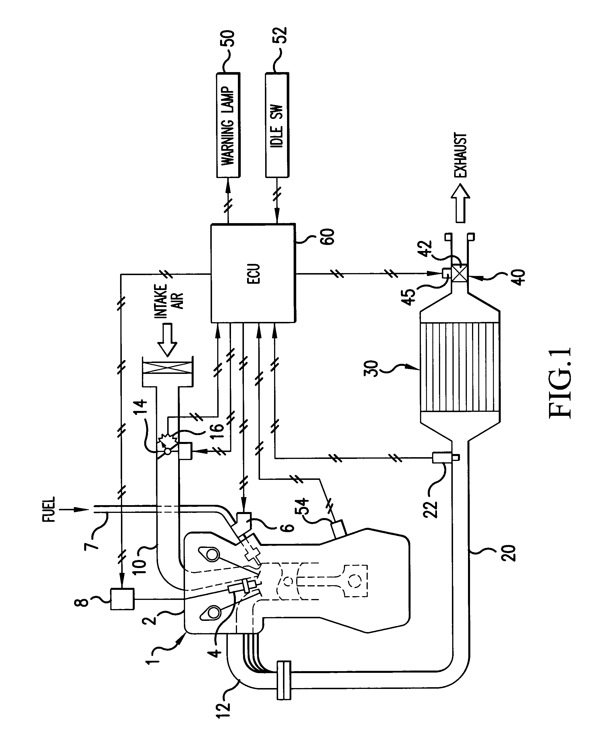 Exhaust emission control apparatus for internal combustion engine