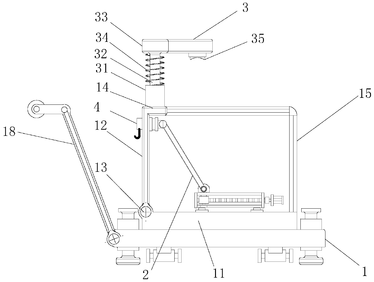 A physical education equipment transport device