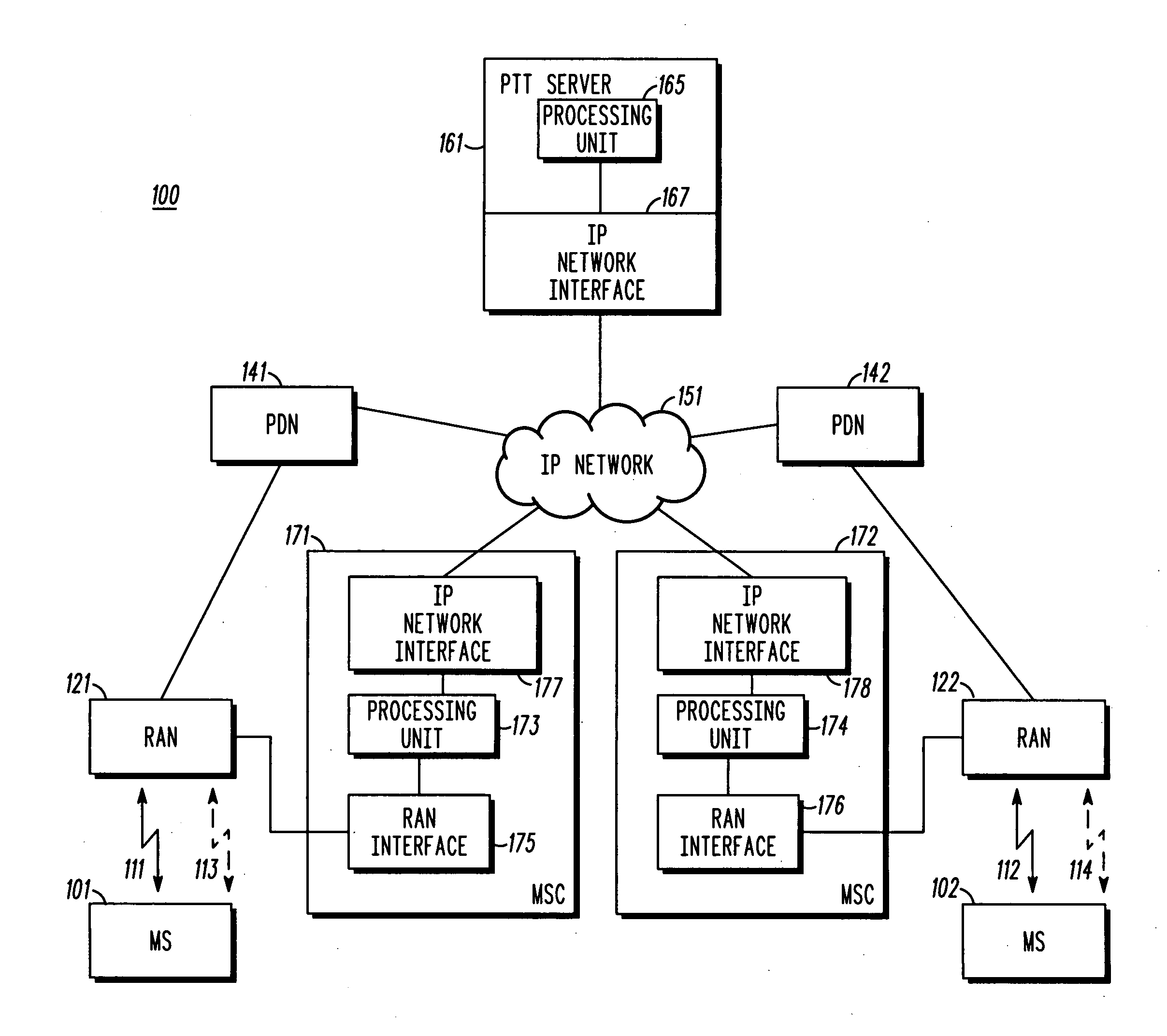 Method and apparatus for facilitating PTT session initiation and service interaction using an IP-based protocol