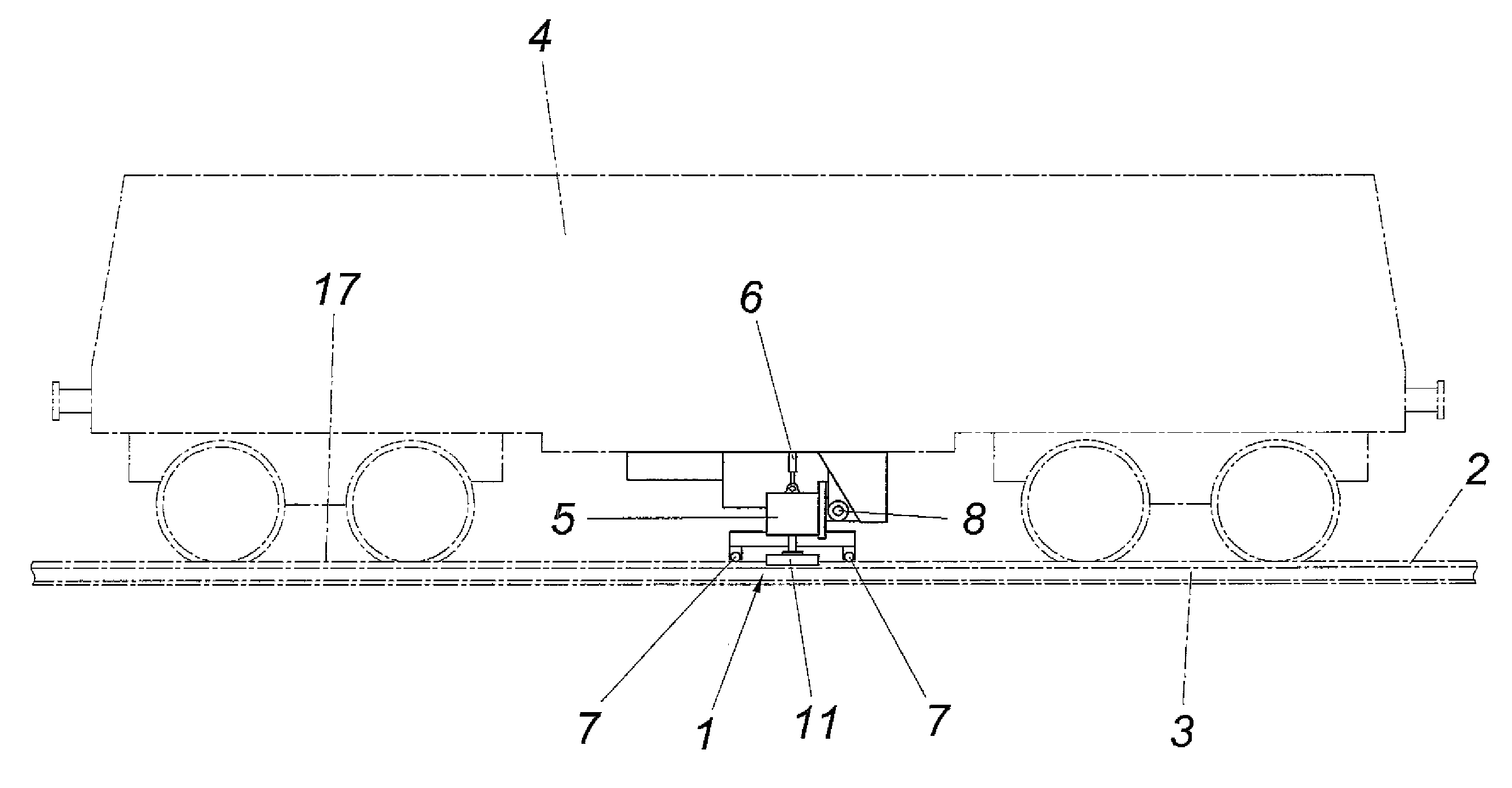 Device for reworking the running surface of a rail head by machining