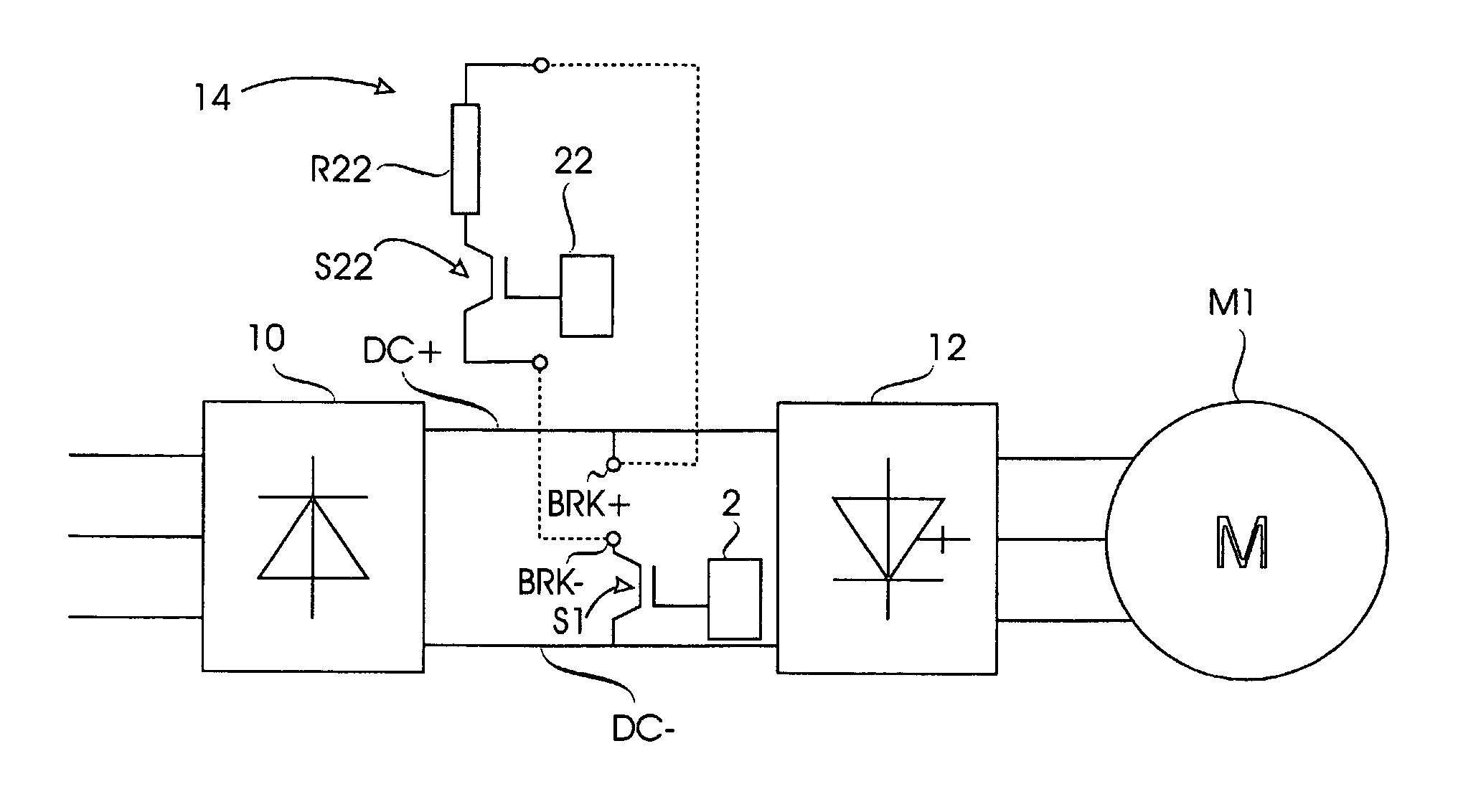 Frequency converter assembly and method of using frequency converter assembly