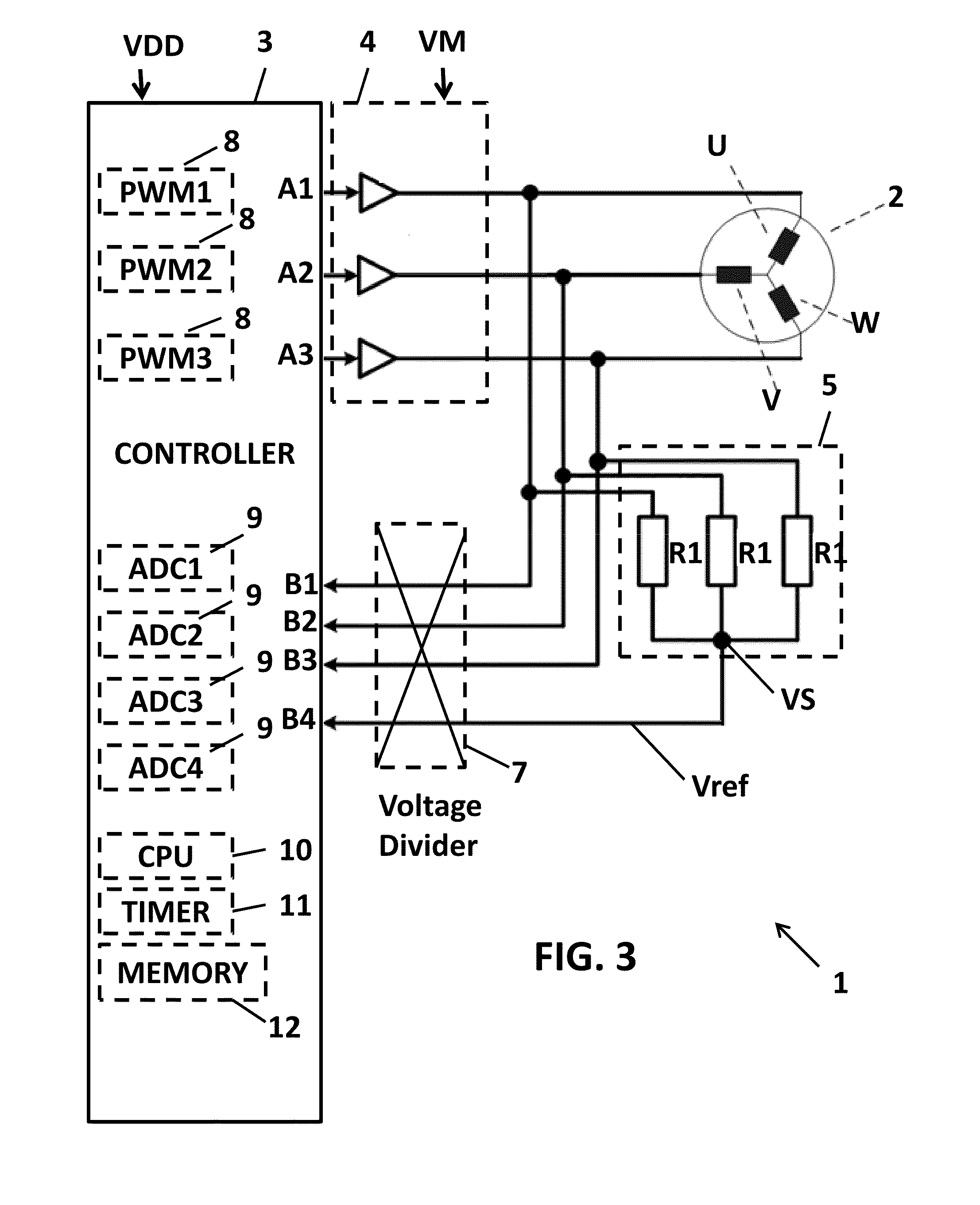 Method and apparatus for driving a sensorless bldc/pmsm motor