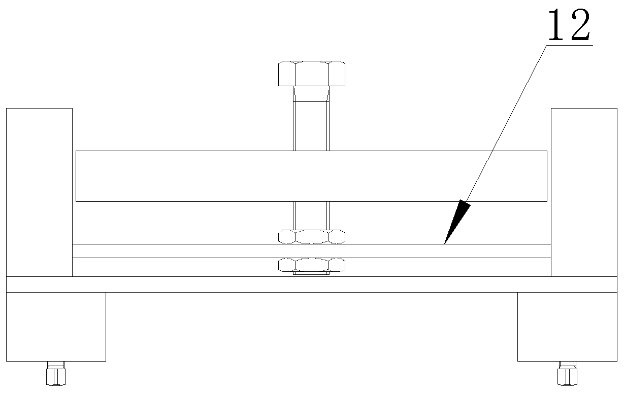 Special tool for mounting front suspension of heavy-duty car