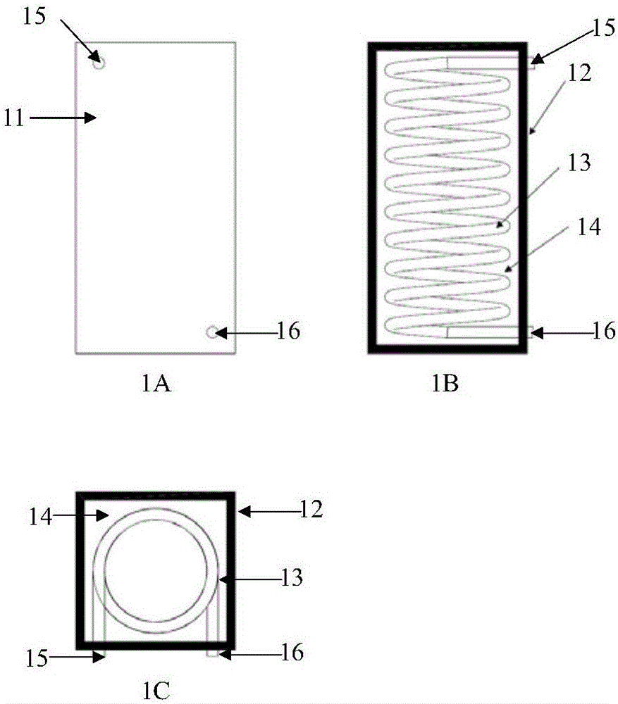 Heat reservoir based on phase-change material and movable heat storage device provided with heat reservoir
