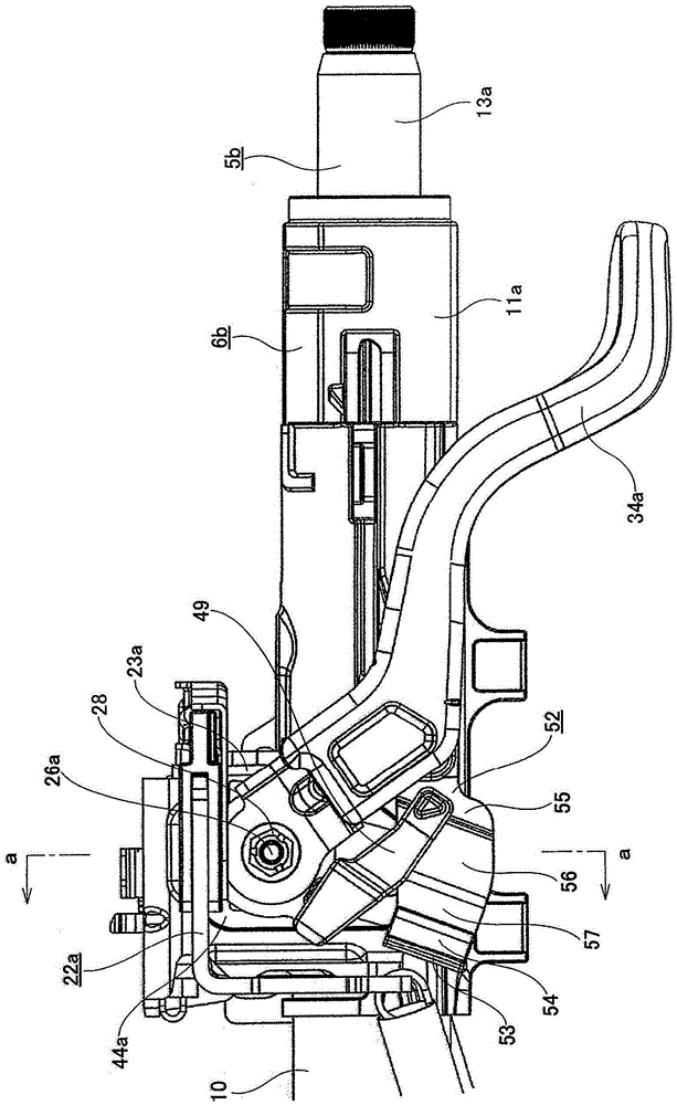 Position adjusting-type steering device