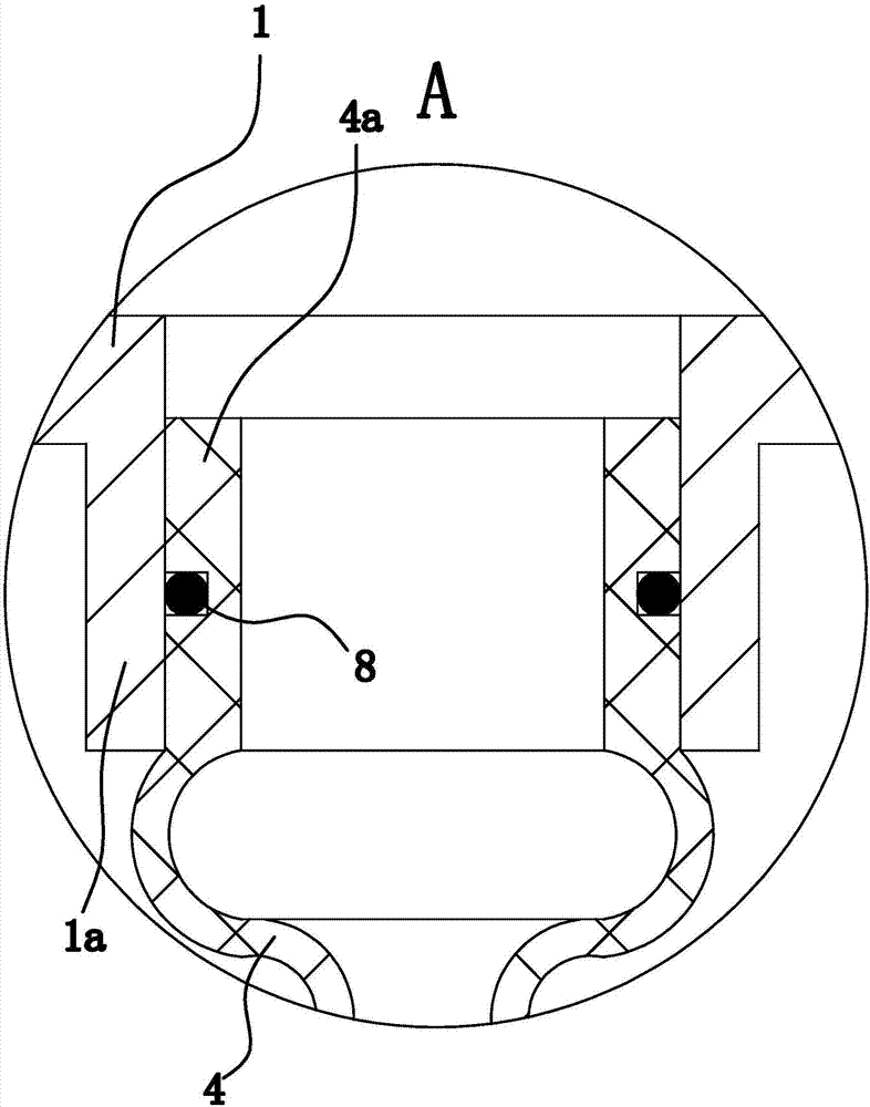 Condenser of distillation wine brewing apparatus