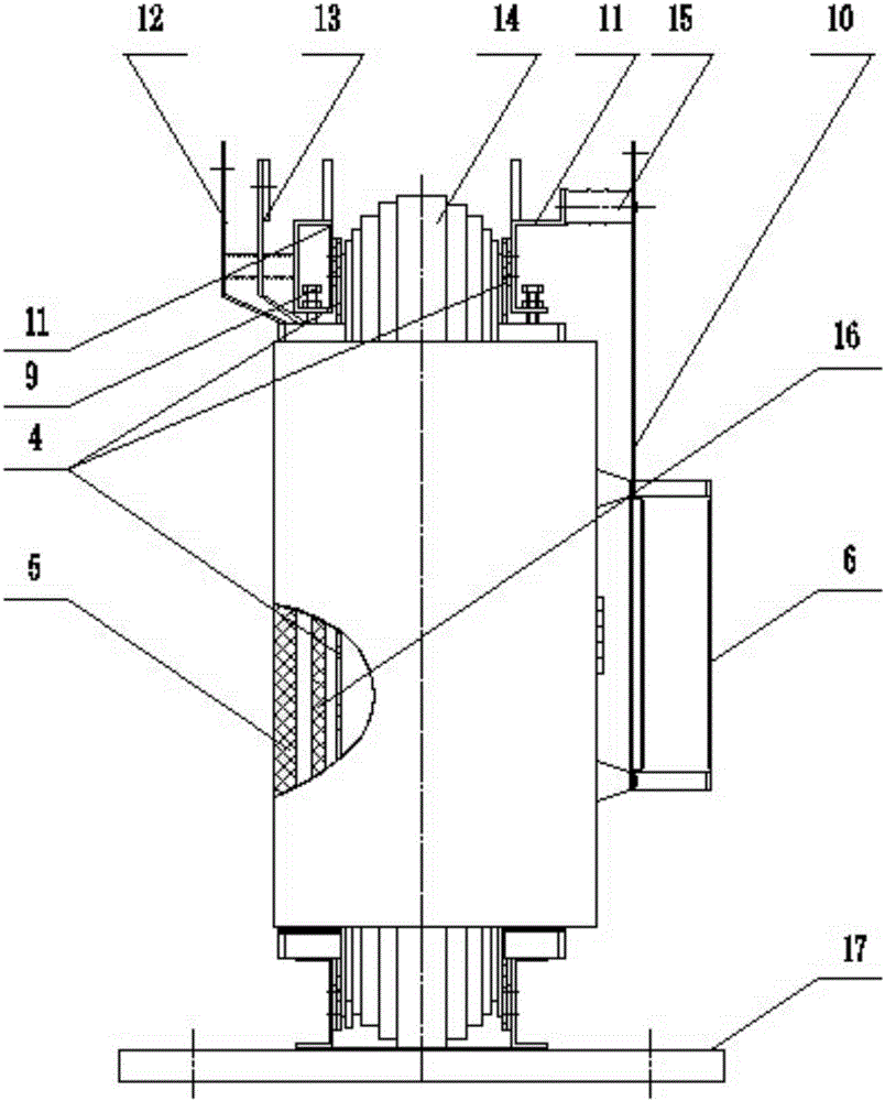Resin casting coil dry-type transformer structure and assembling method thereof