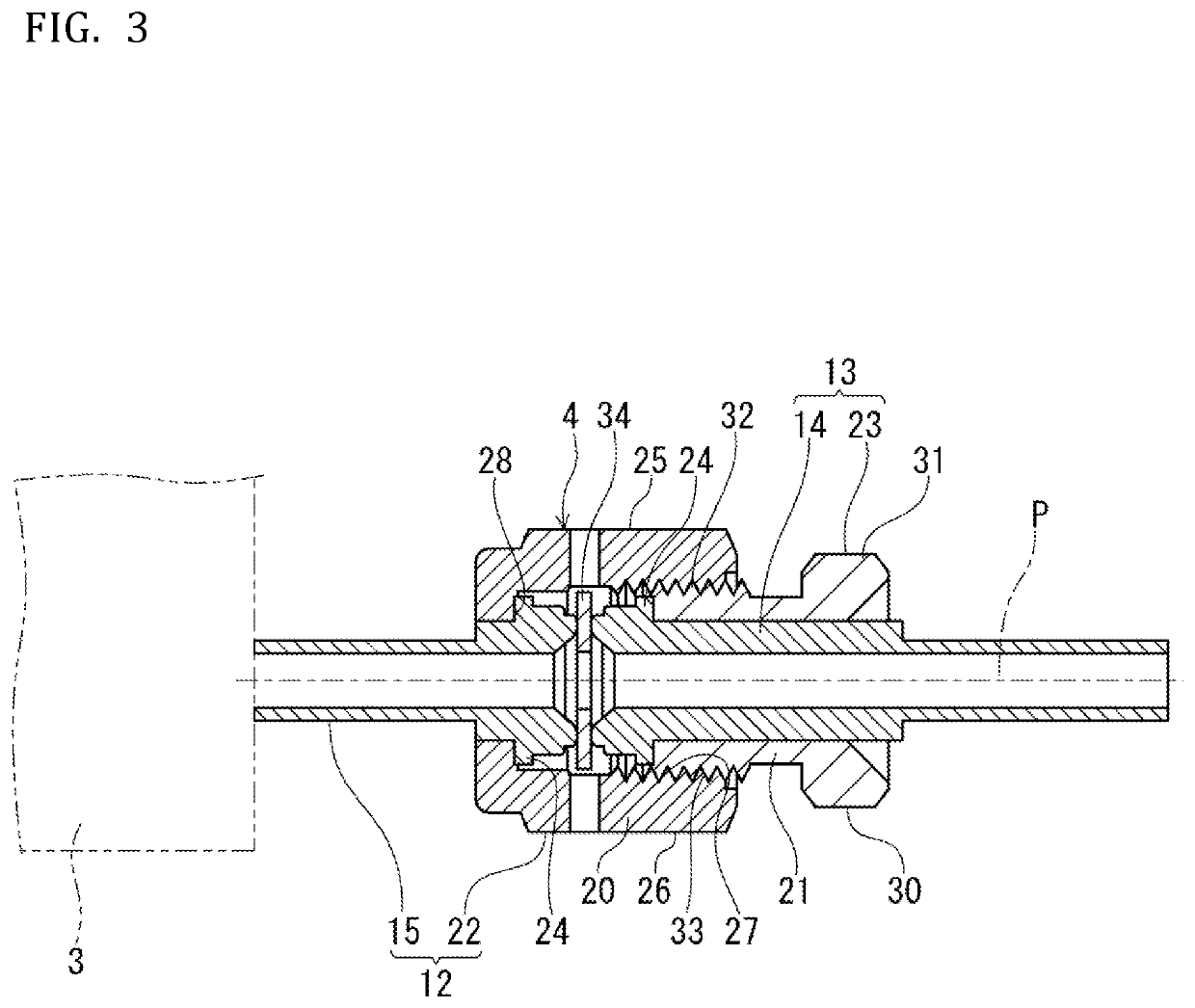 Lock device for pipe coupling and valve coupling part