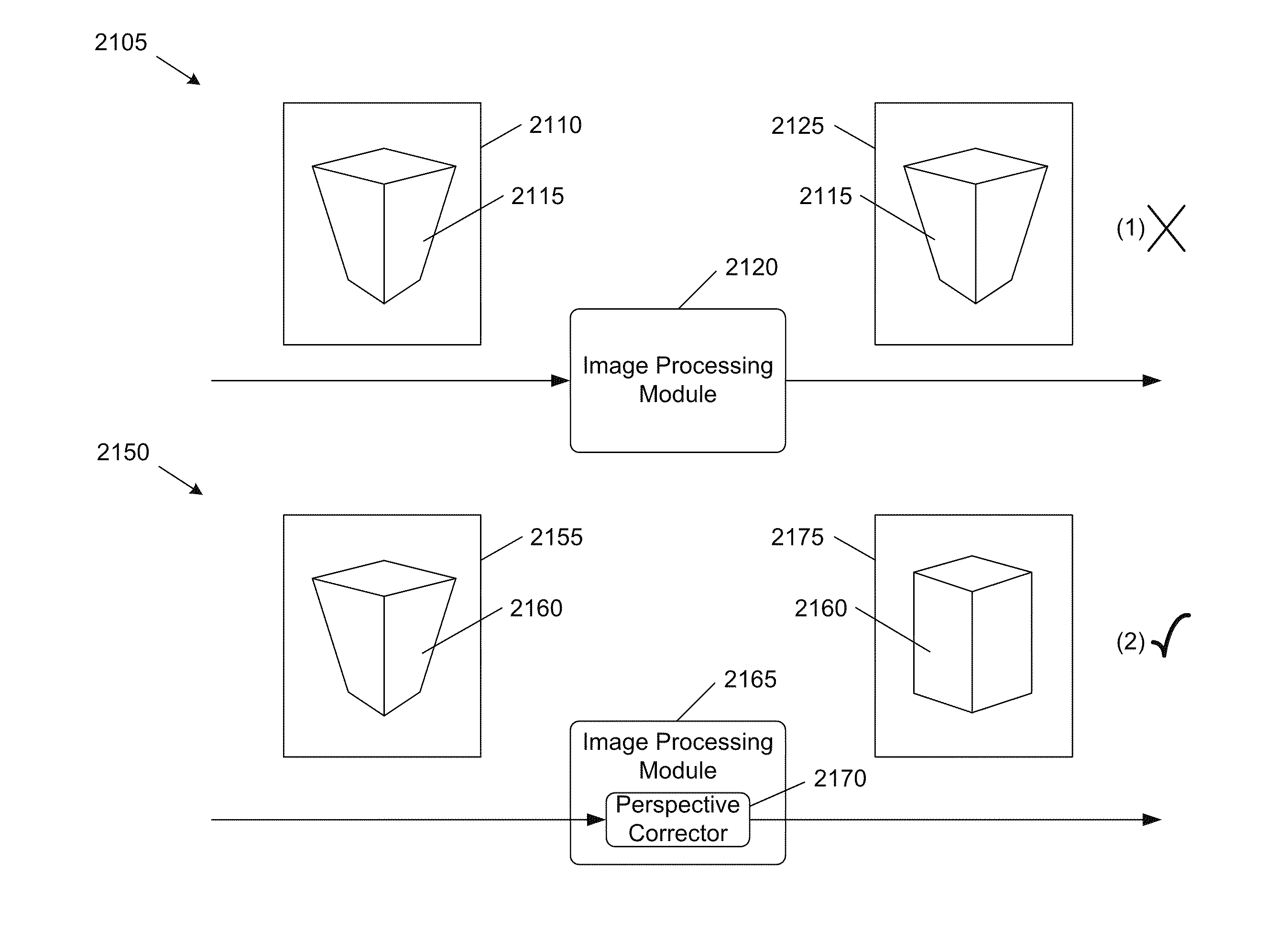 Image Processing for a Dual Camera Mobile Device