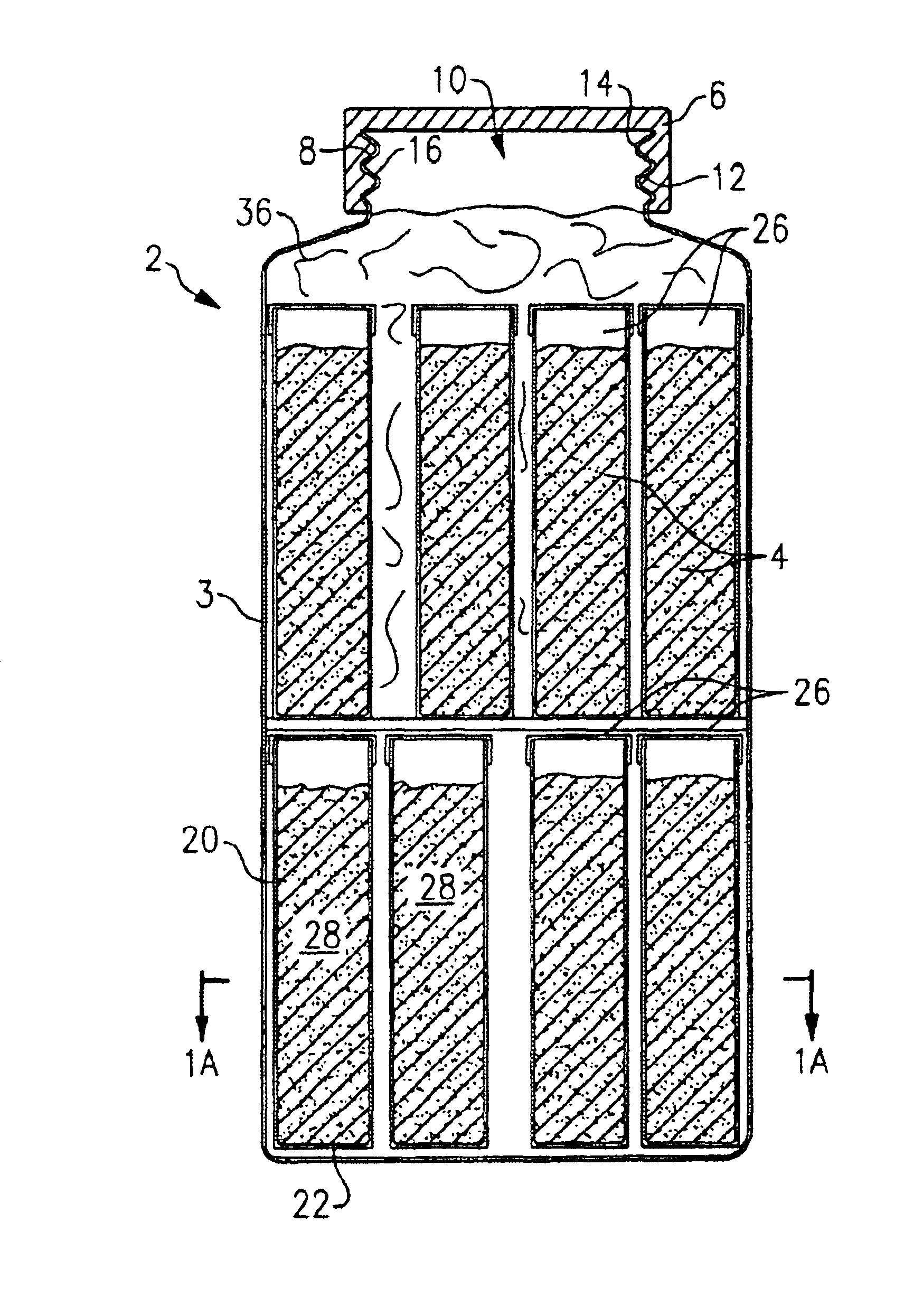 Individual premeasured charges with reduced moisture content and method of producing same