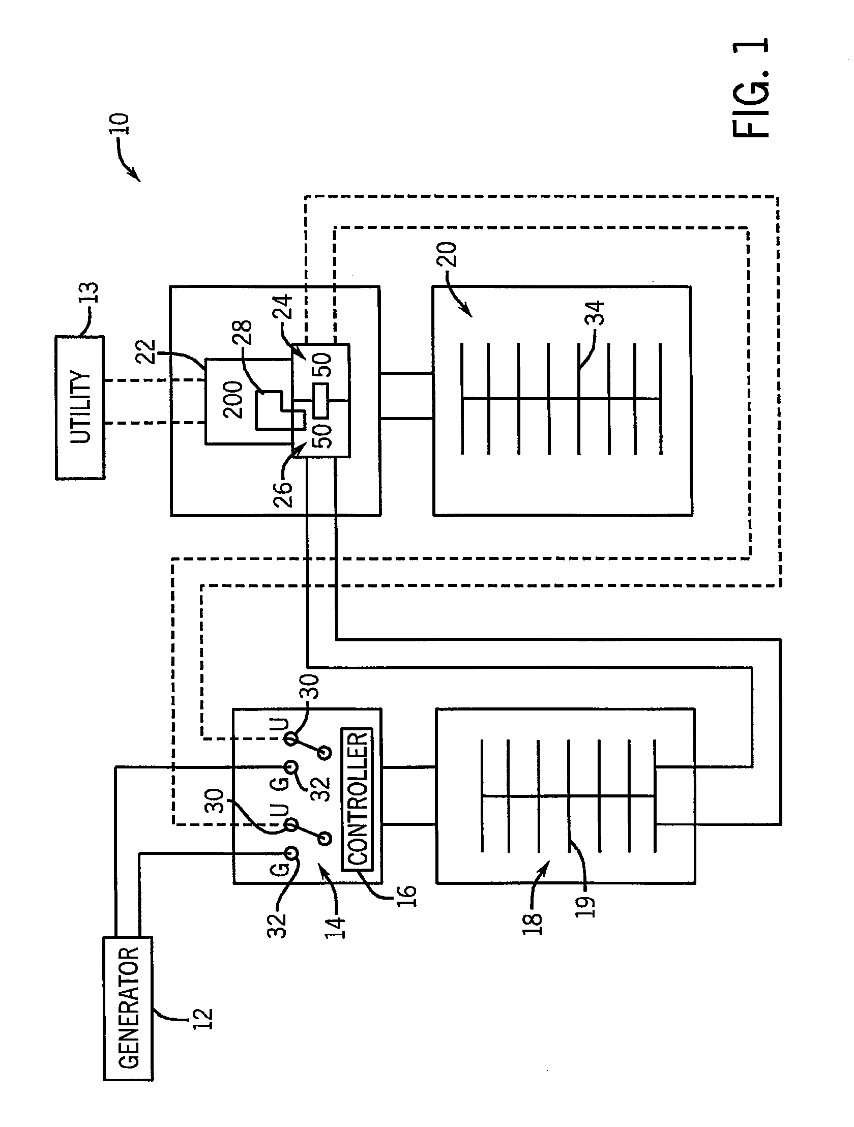 Apparatus And Method For Powering Load Center Circuits With An Auxiliary Power Source