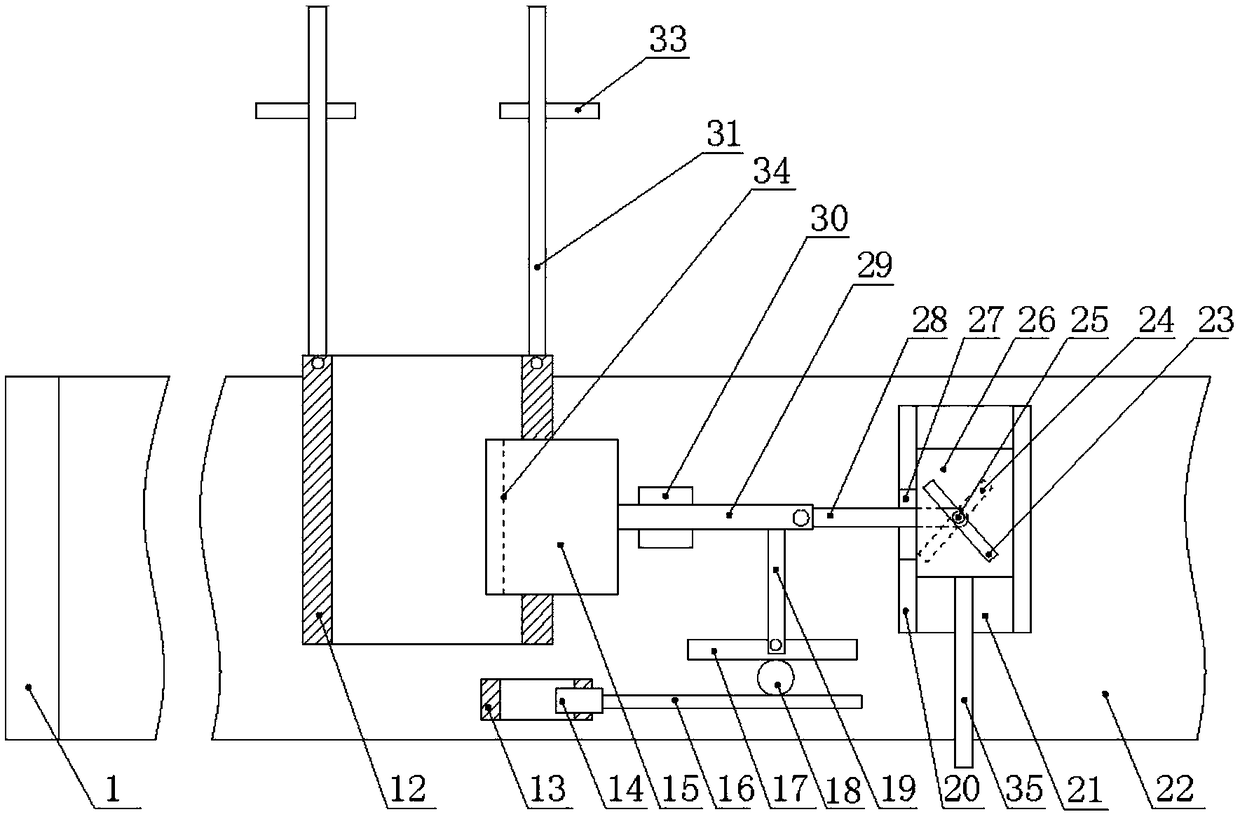 Equipment for fixing continuous negative pressure drainage device