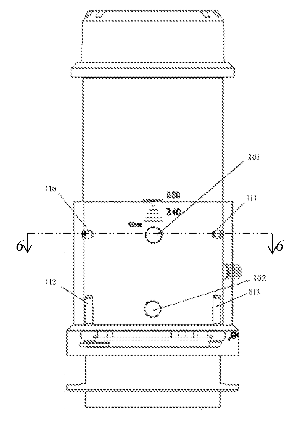 Adjusting device for an illumination component of a microscope, a microscope illumination device and a microscope