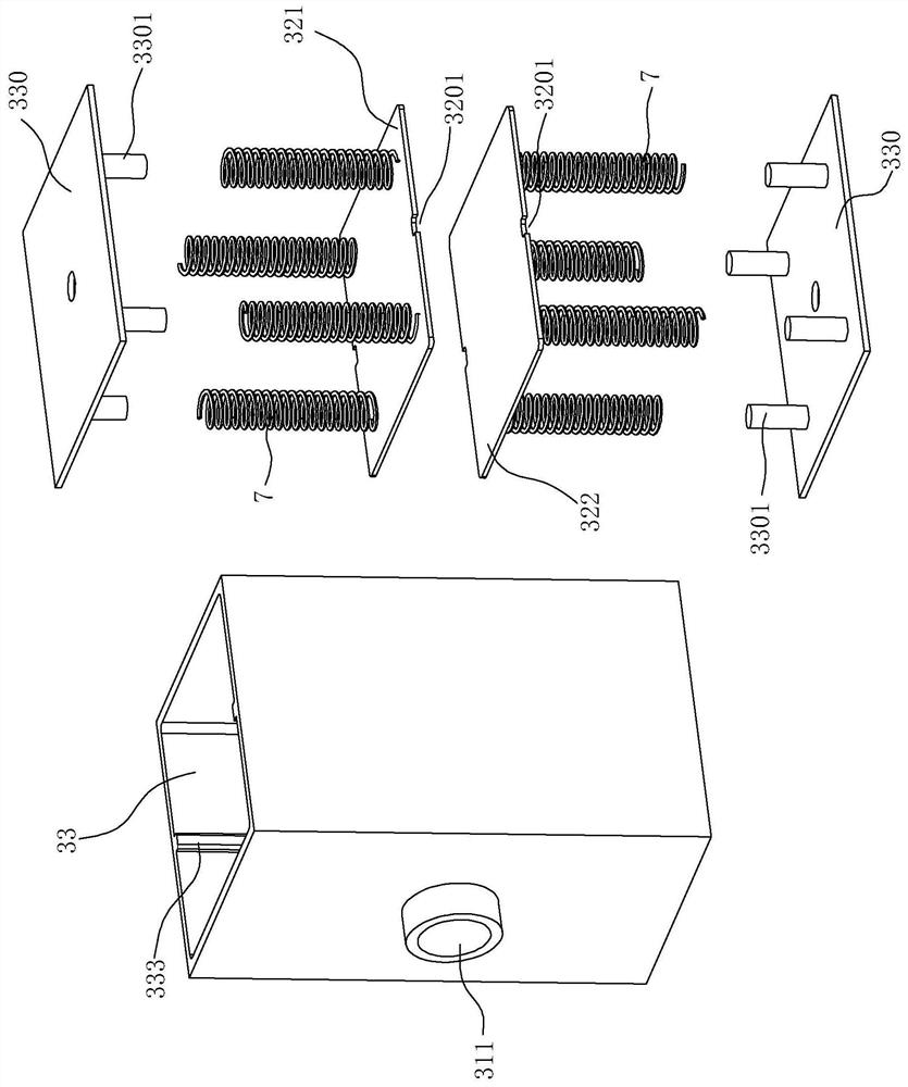 Oil fume buffer mechanism for range hood