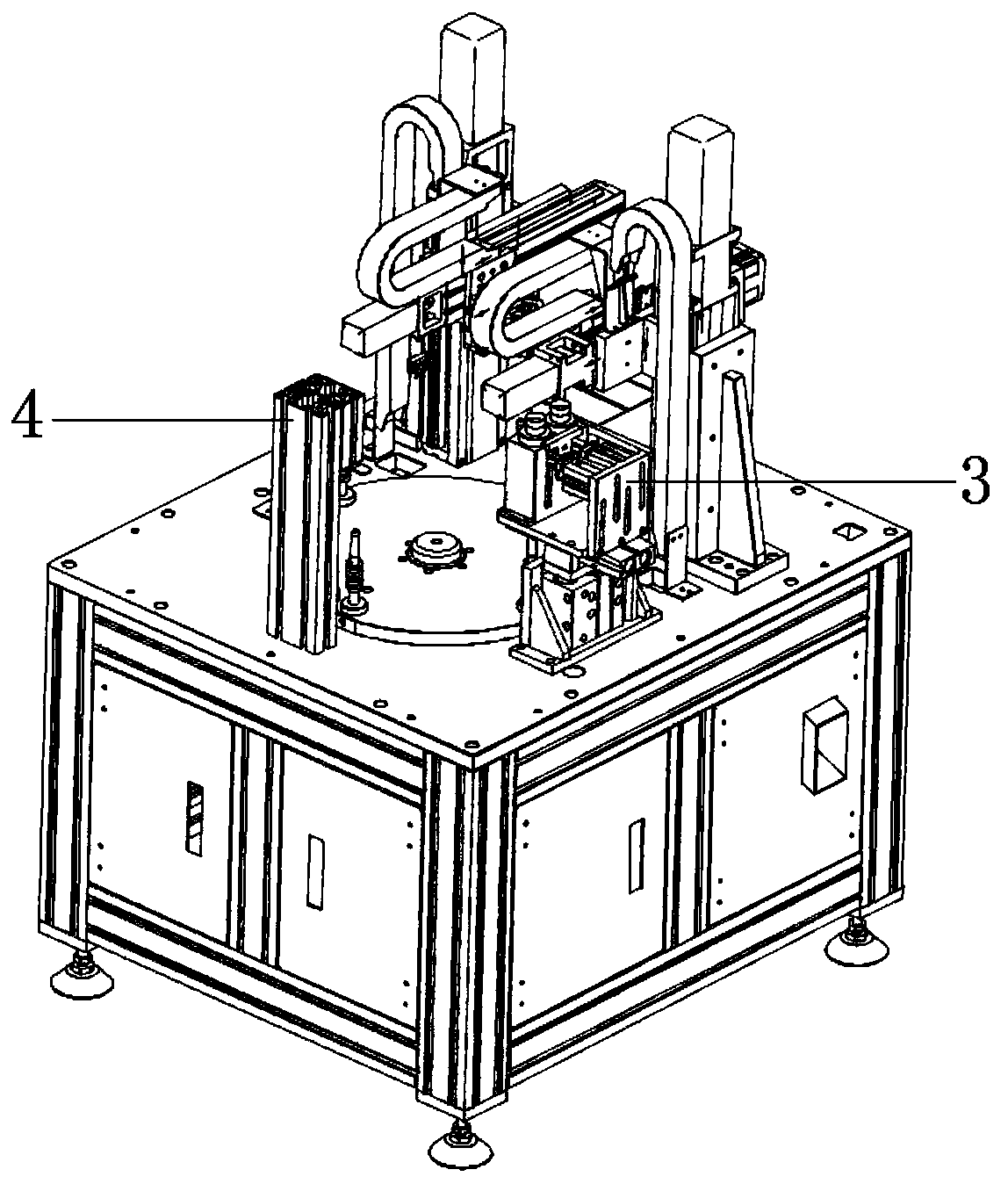 Full-automatic inner diameter sorting machine for springs