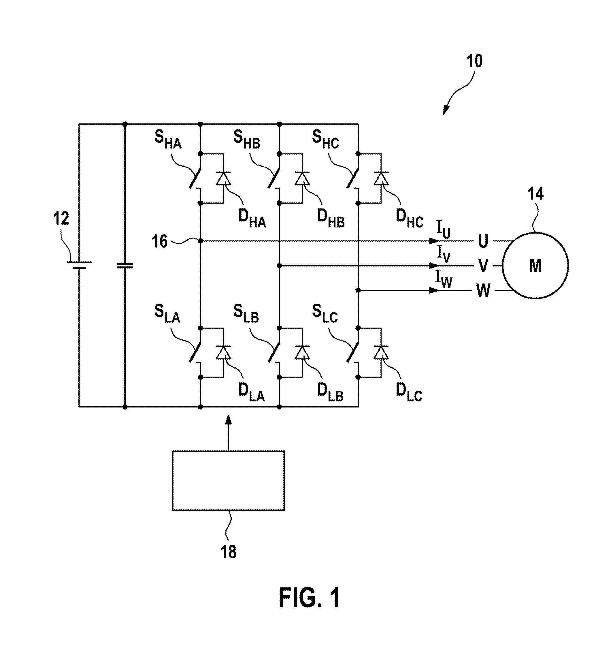 Method and device for controlling an inverter