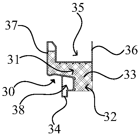 Integral bathroom waterproof chassis and manufacturing method thereof