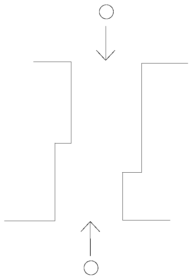 Scheduling method and device for multi-robots passing through narrow areas