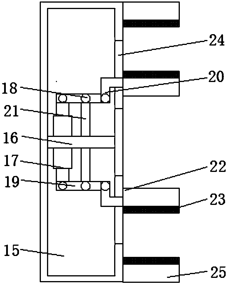 Perforating machine convenient for perforating wheel hub of bicycle