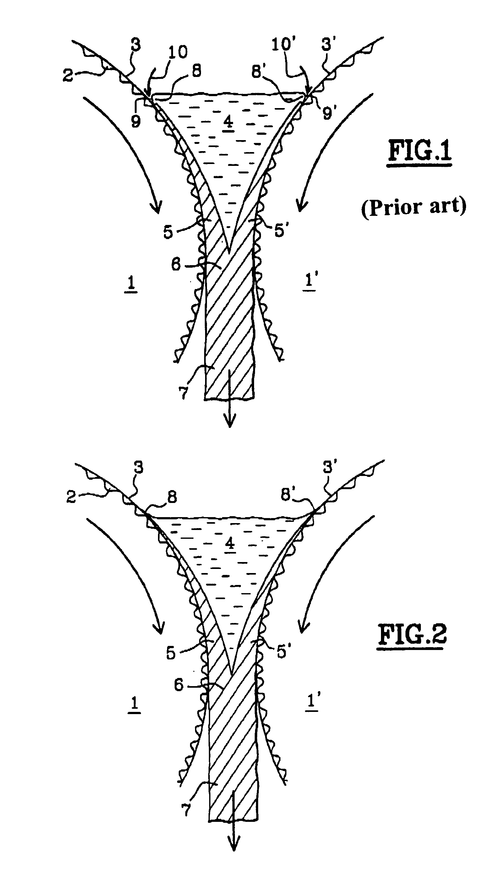 Process for manufacturing carbon-steel strip by twin-roll continuous casting, product produced and apparatus