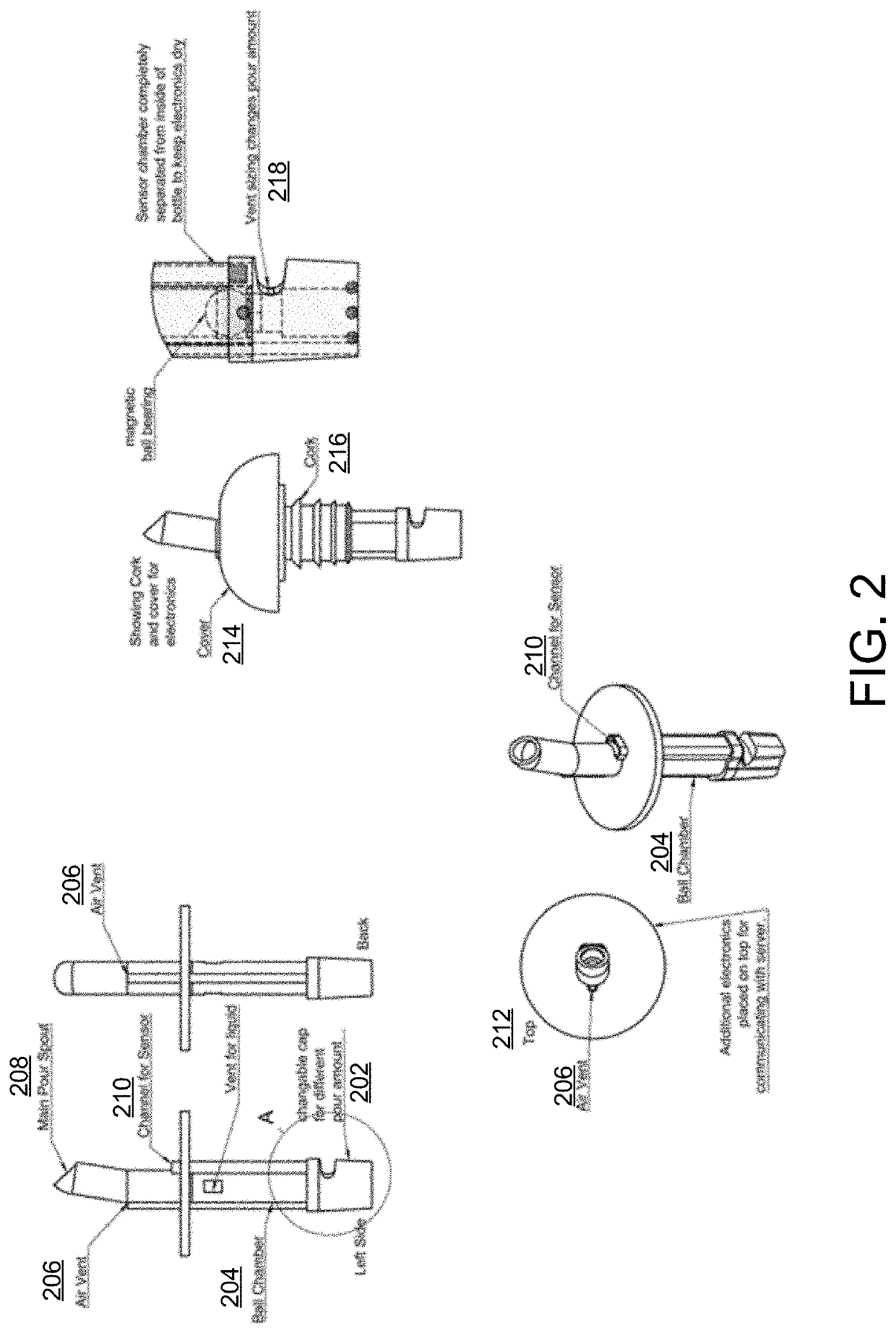 Methods, systems, and devices for beverage consumption and inventory control and tracking