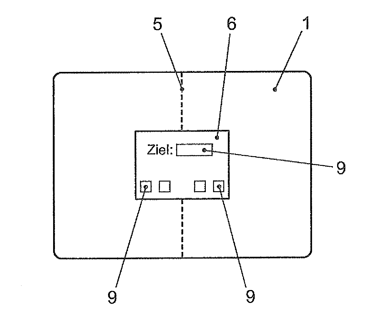 Method for displaying information in a motor vehicle and display device for a motor vehicle