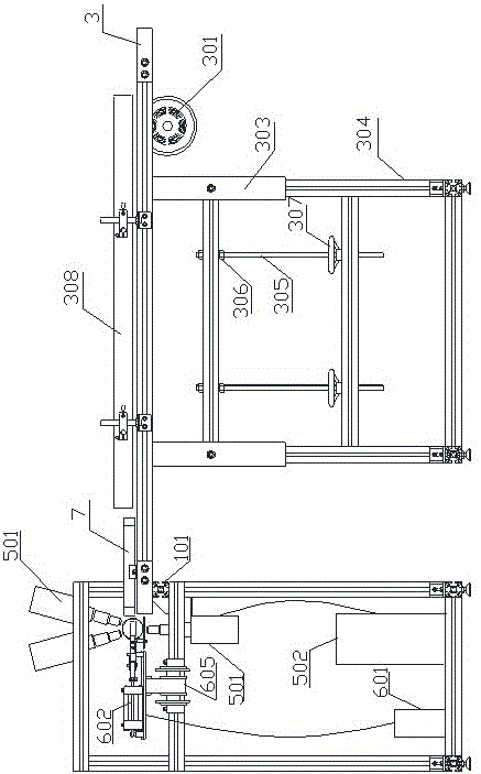 Synchronous plasma degreasing film device on plastic bottle surface