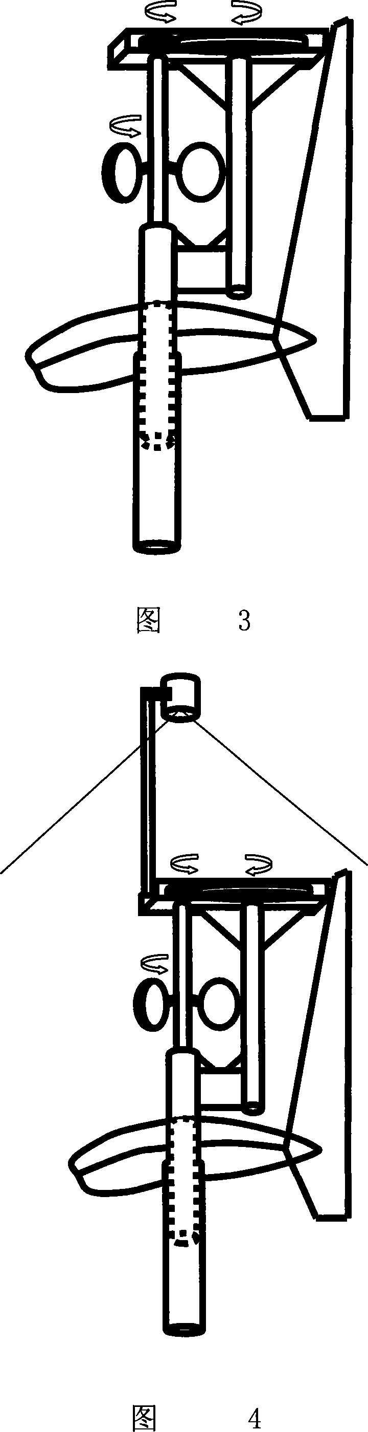 Tri-dimensional wind speed wind direction measuring apparatus based on omnidirectional vision