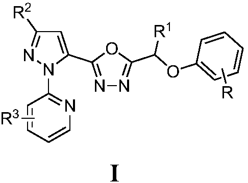 A kind of 2,5-disubstituted-1,3,4-oxadiazole derivative and its application