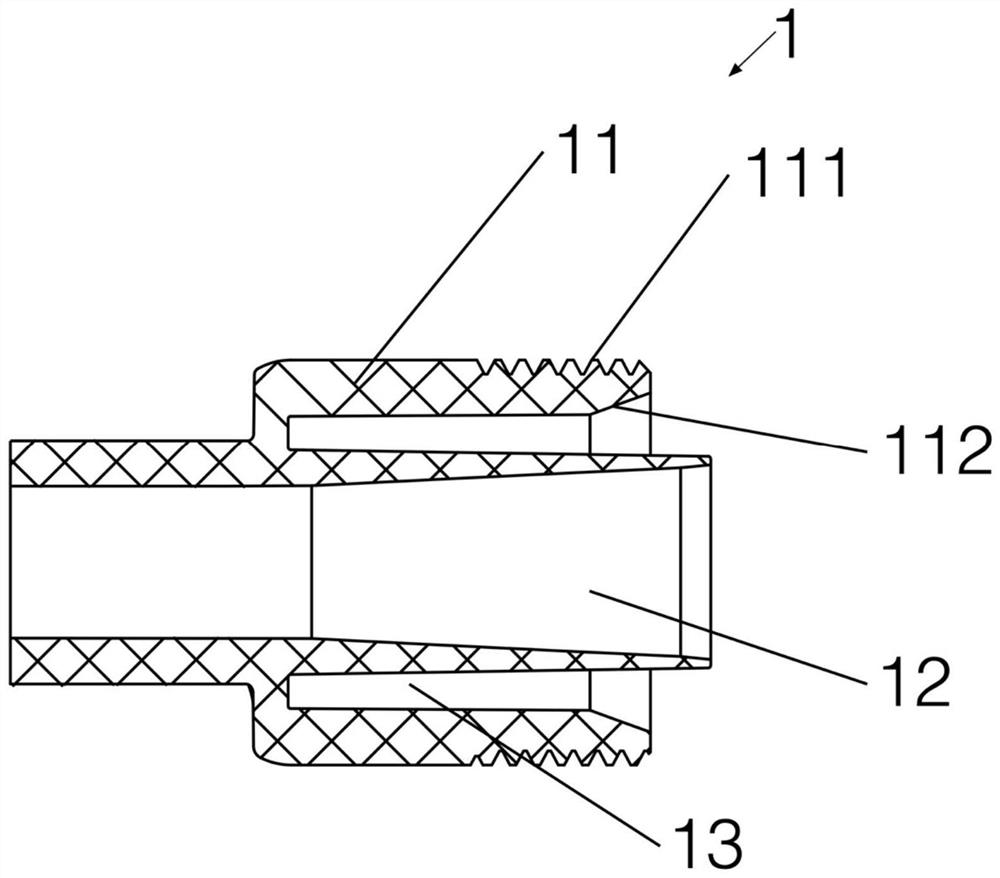 Hose connecting assembly and hose butt joint device