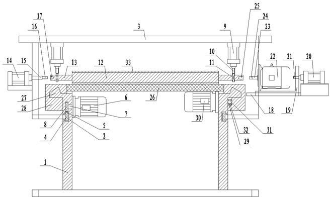 Multi-roll flat cylinder embossing machine