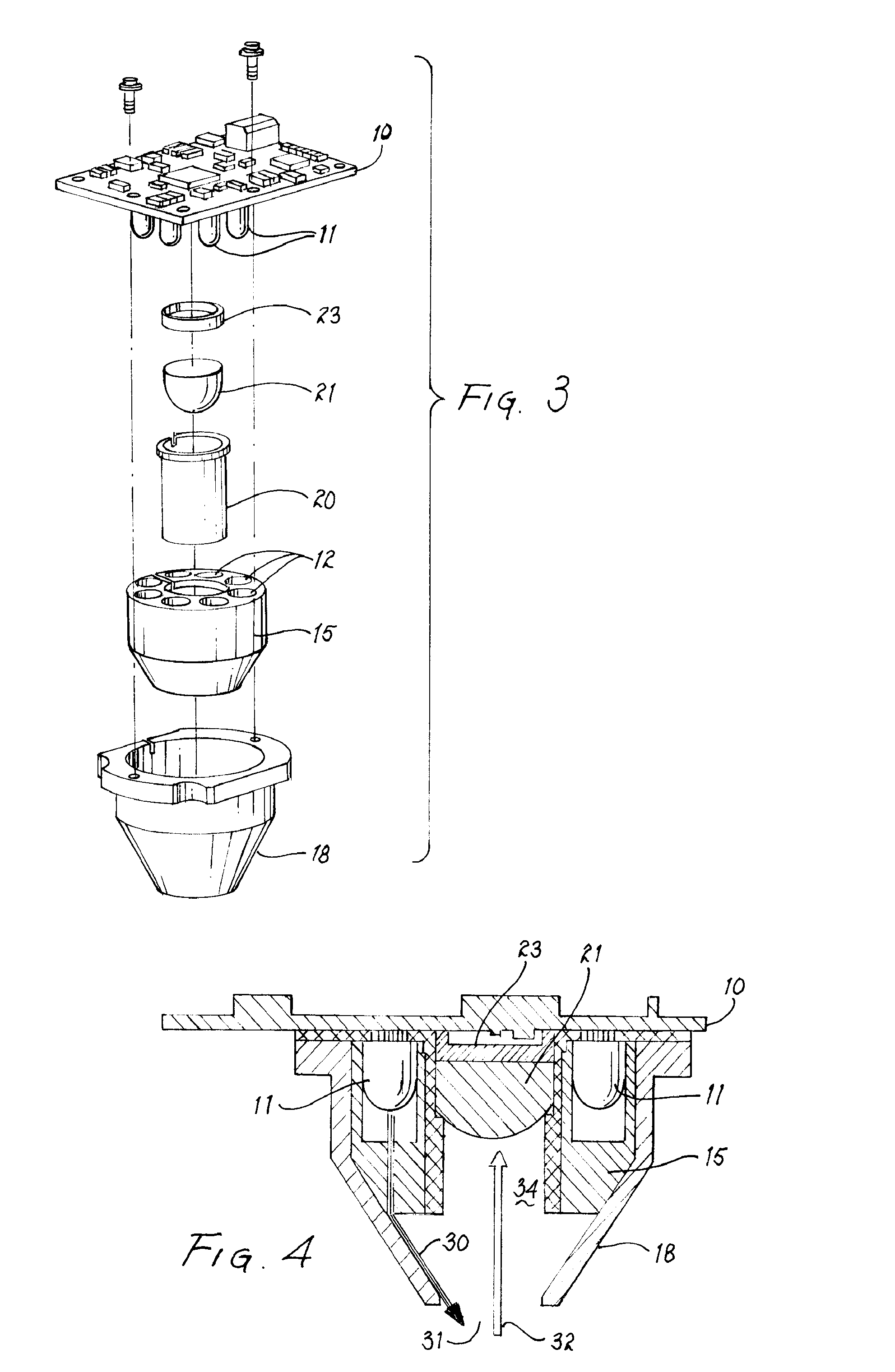 Spectrophotometer and method